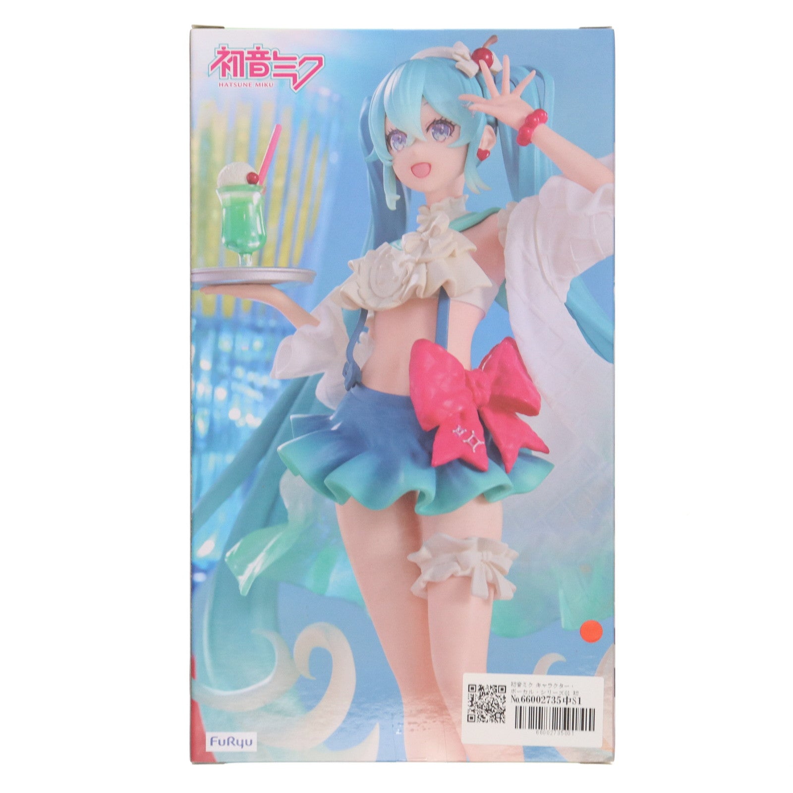 【中古即納】[FIG] 初音ミク キャラクター・ボーカル・シリーズ01 初音ミク Exc∞d Creative Figure SweetSweets-クリームソーダ- フィギュア プライズ(AMU-PRZ15610) フリュー(20230930)