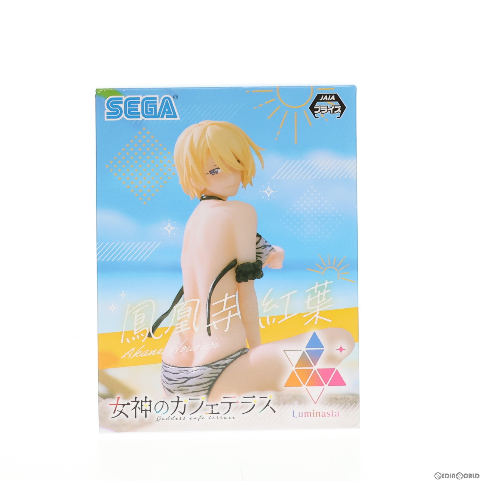 【中古即納】[FIG] 鳳凰寺紅葉(ほうおうじあかね) 女神のカフェテラス Luminasta フィギュア プライズ(1103261) セガ(20230820)