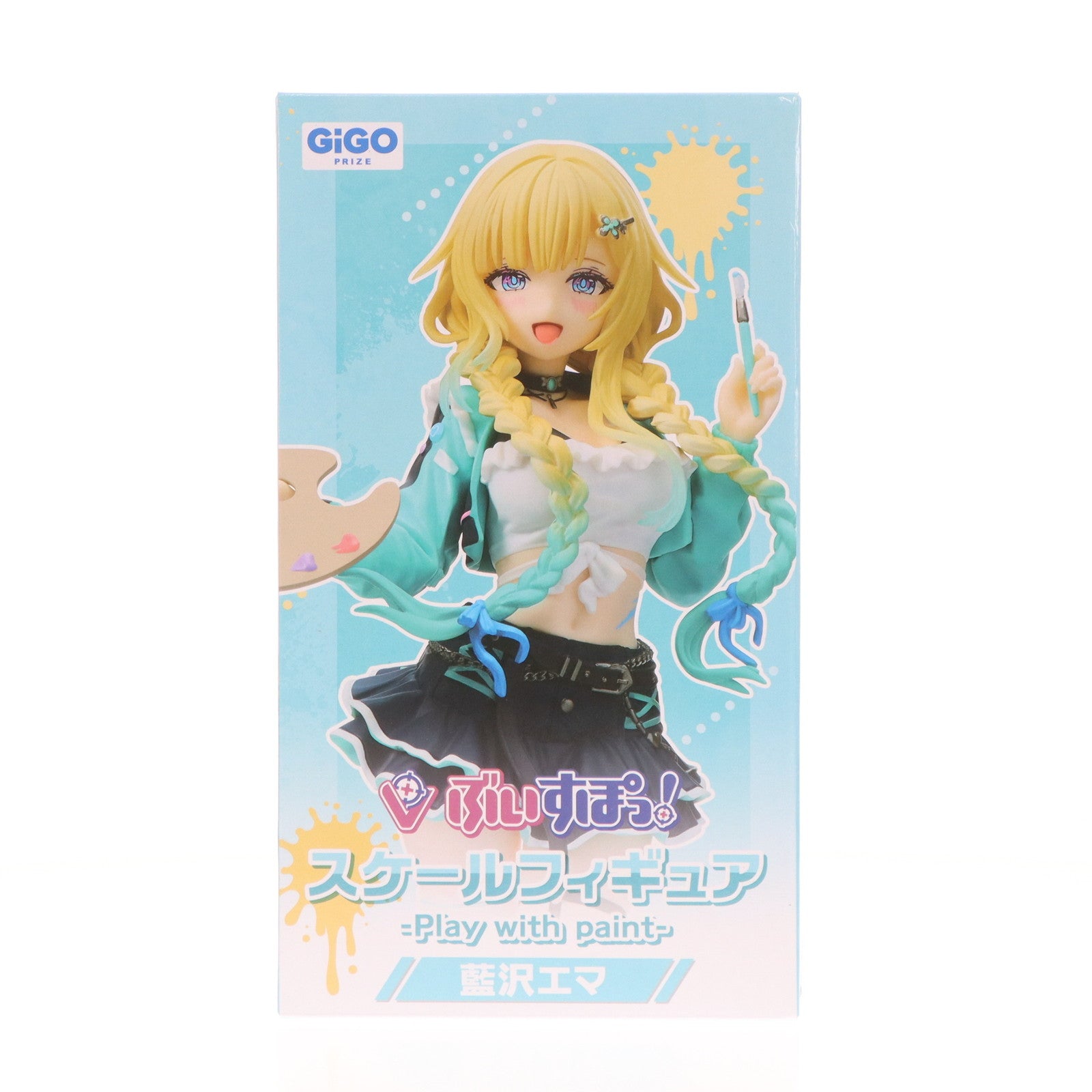 【中古即納】[FIG] 藍沢エマ(あいざわえま) ぶいすぽっ!スケールフィギュア -Play with paint-vol.6～GiGO限定～ プライズ フクヤ(20250917)