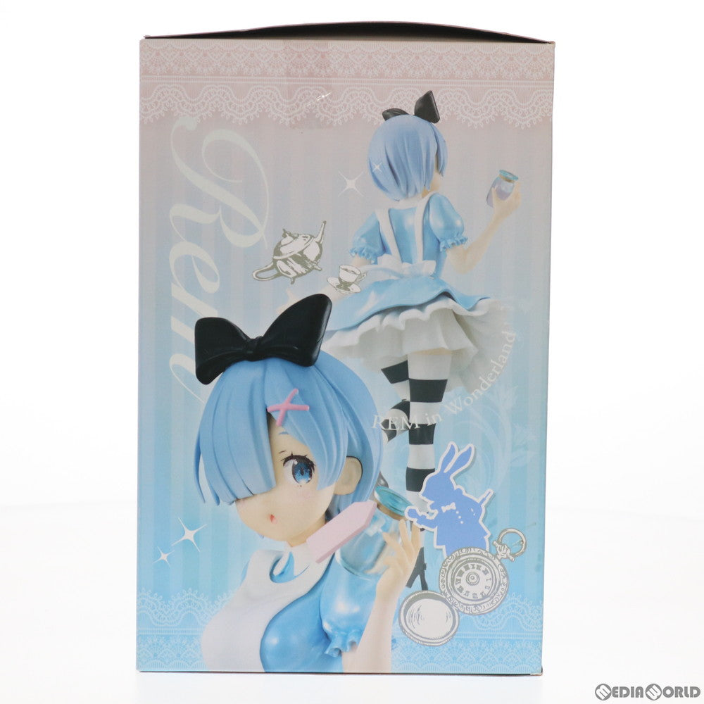 【中古即納】[FIG] レム SSSフィギュア-レム in Wonderland- Re:ゼロから始める異世界生活 プライズ(AMU-PRZ9589) フリュー(20181130)