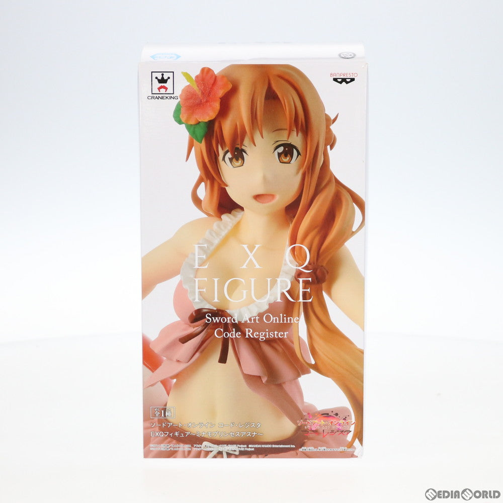 【中古即納】[FIG] アスナ ソードアート・オンライン コード・レジスタ EXQフィギュア～ミナモプリンセスアスナ～ プライズ(38191) バンプレスト(20180323)