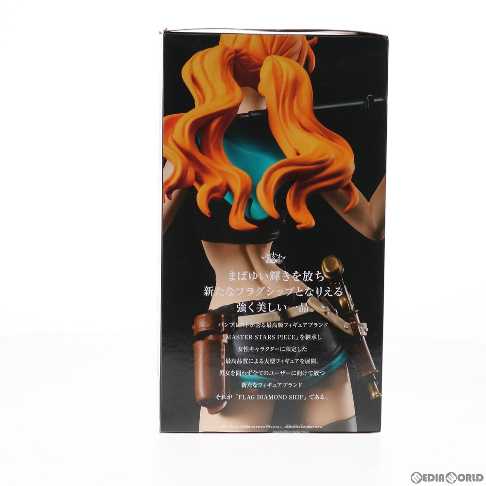 【中古即納】[FIG] ナミ ワンピース FLAG DIAMOND SHIP -NAMI-CODE:B ONE PIECE フィギュア プライズ(38334) バンプレスト(20180522)
