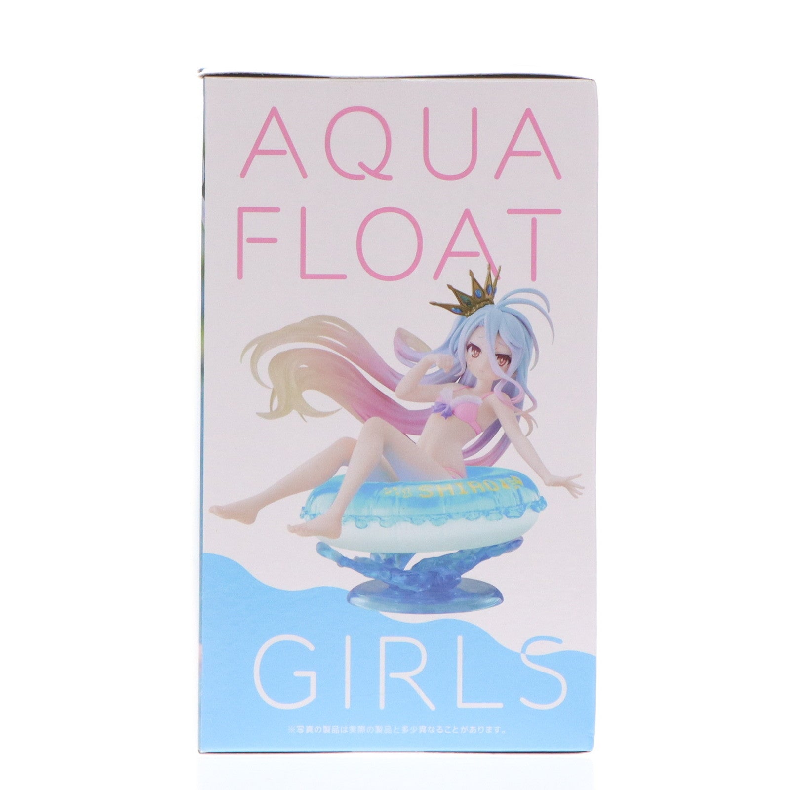【中古即納】[FIG] 白(しろ) ノーゲーム・ノーライフ Aqua Float Girlsフィギュア 白 Renewal プライズ(451779300) タイトー(20240810)