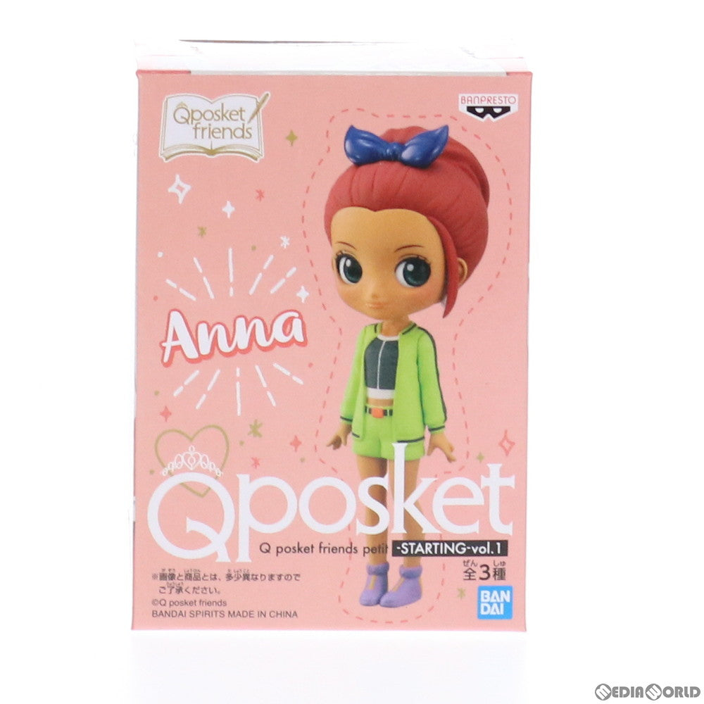 【中古即納】[FIG] アンナ Q posket friends petit-STARTING-vol.1 フィギュア プライズ(82050) バンプレスト(20200430)