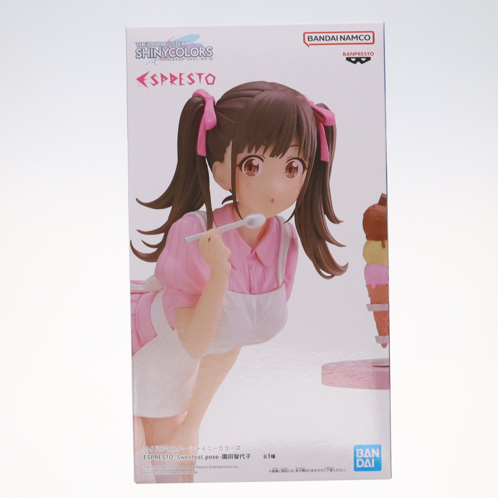 【中古即納】[FIG] 園田智代子(そのだちよこ) アイドルマスター シャイニーカラーズ ESPRESTO-Sweetest pose-園田智代子 フィギュア プライズ(2704351) バンプレスト(20240831)