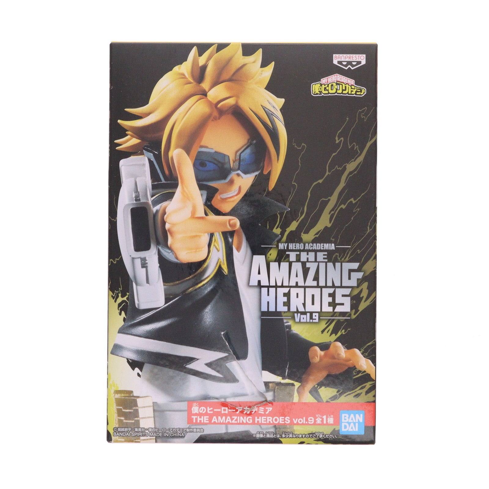 【中古即納】[FIG] 上鳴電気(かみなりでんき) THE AMAZING HEROES vol.9 僕のヒーローアカデミア フィギュア プライズ(82181) バンプレスト(20200910)