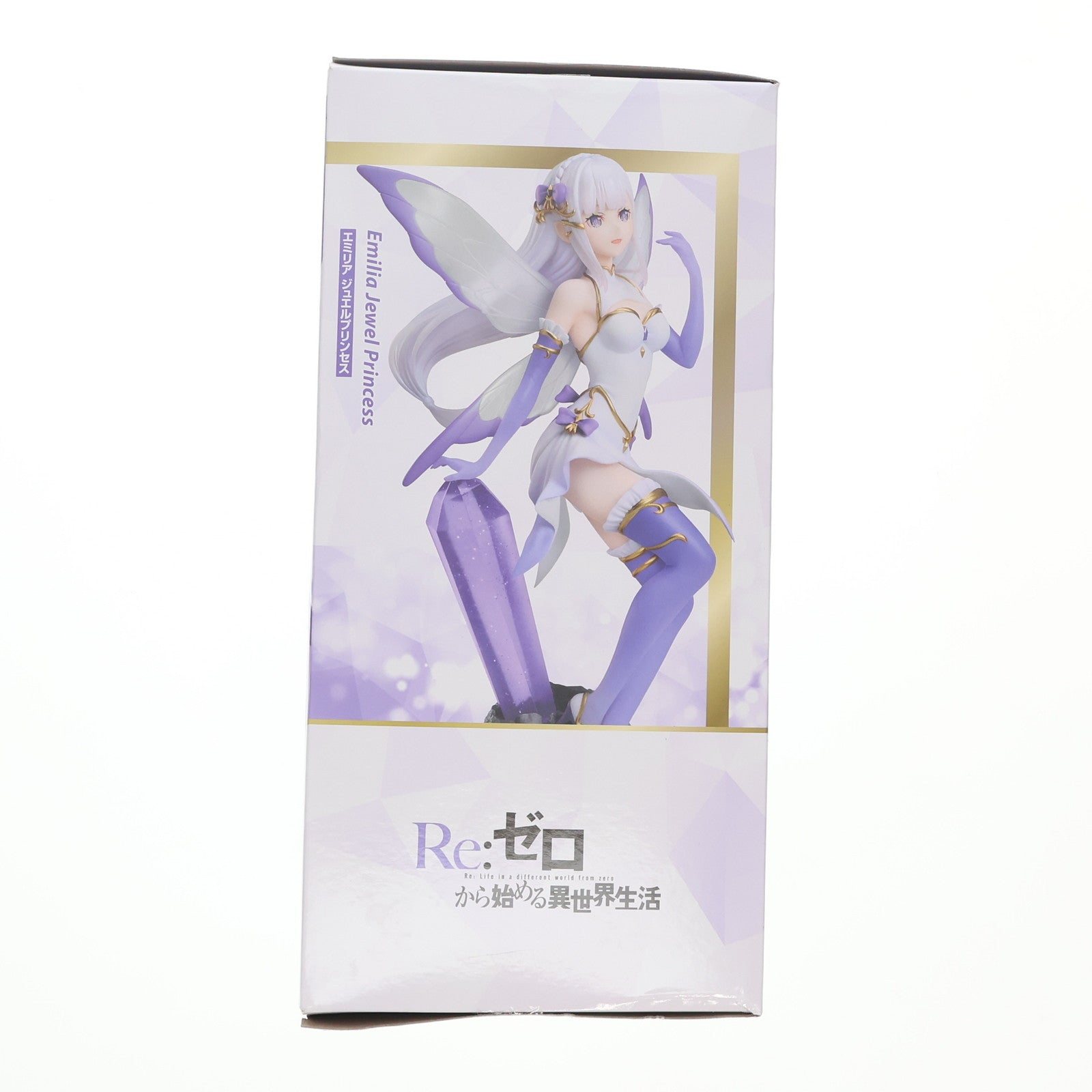 【中古即納】[FIG] ラウンドワン限定 エミリア ジュエルプリンセス Re:ゼロから始める異世界生活 1/7 フィギュア プライズ エルココ(20250321)