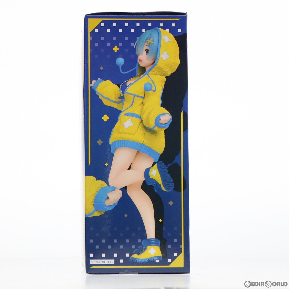 【中古即納】[FIG] レム Re:ゼロから始める異世界生活 プレシャスフィギュア レム～もこもこパーカーver.～ Renewal プライズ(451382800) タイトー(20211220)