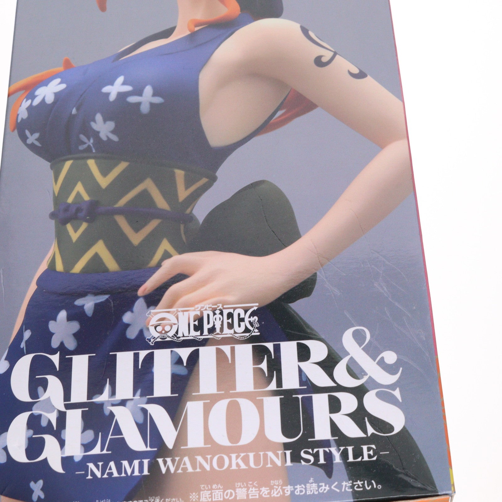 【中古即納】[FIG] ナミ(ネイビー) ワンピース GLITTER&GLAMOURS -NAMI WANOKUNI STYLE- ONE PIECE フィギュア プライズ(81848) バンプレスト(20200229)