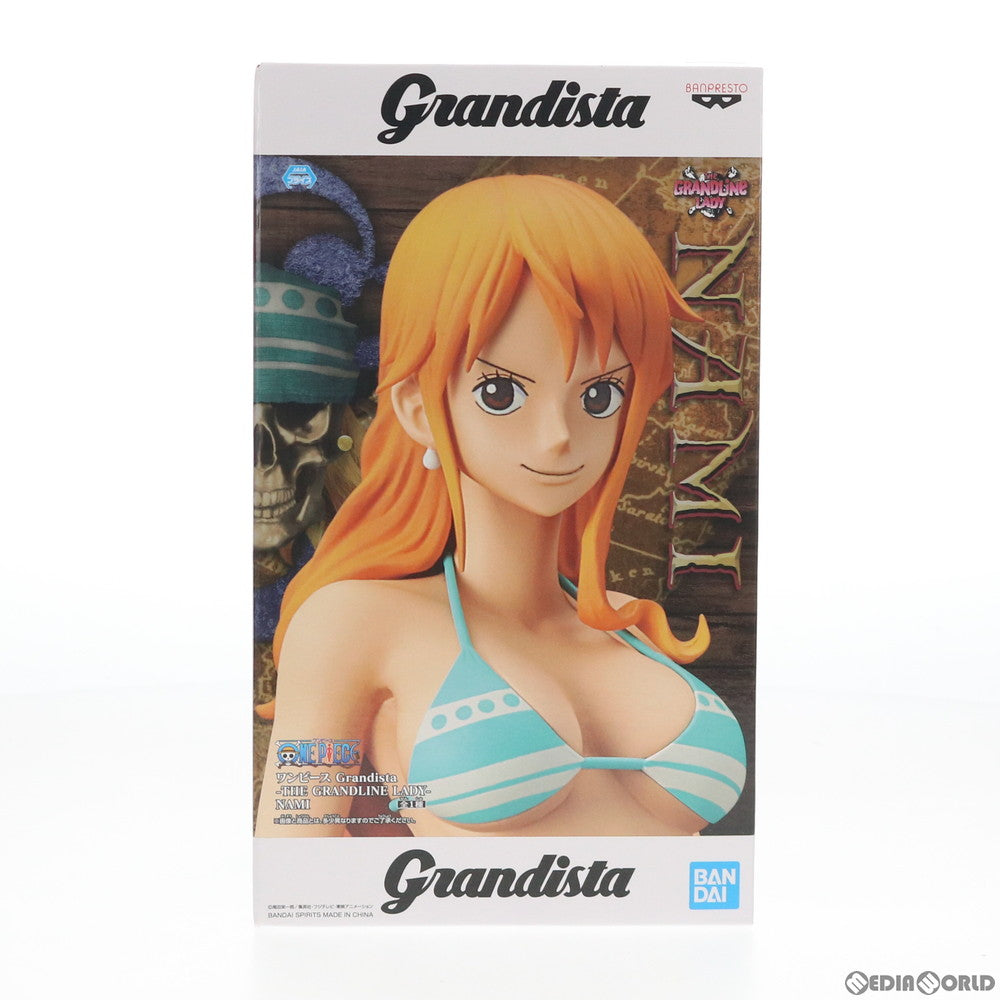 【中古即納】[FIG] ナミ ワンピース Grandista-THE GRANDLINE LADY-NAMI ONE PIECE フィギュア プライズ(39950) バンプレスト(20191231)