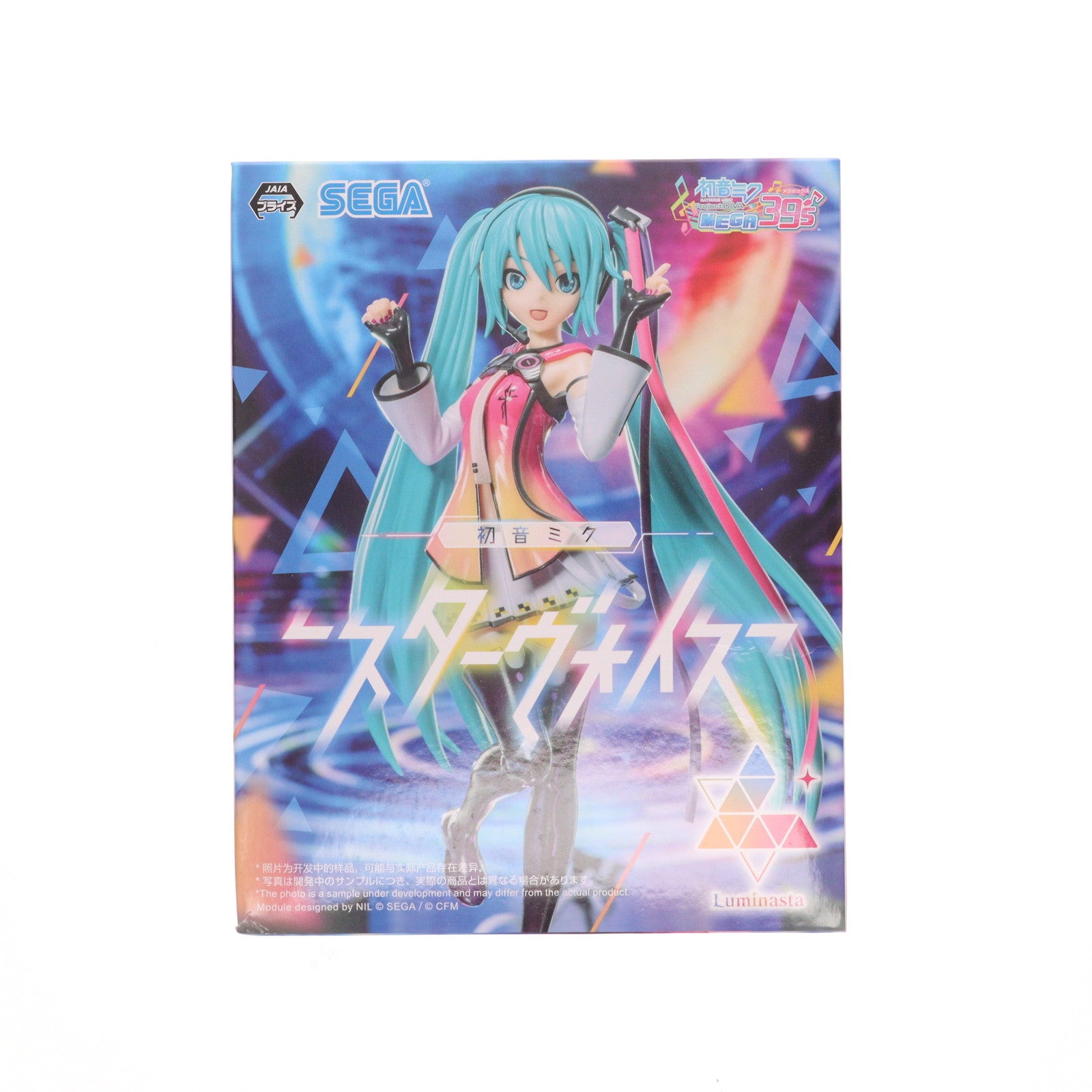 【中古即納】[FIG] 初音ミク 初音ミク Project DIVA MEGA39's Luminasta『初音ミク-スターヴォイス』 フィギュア プライズ(1110691) セガ(20240630)