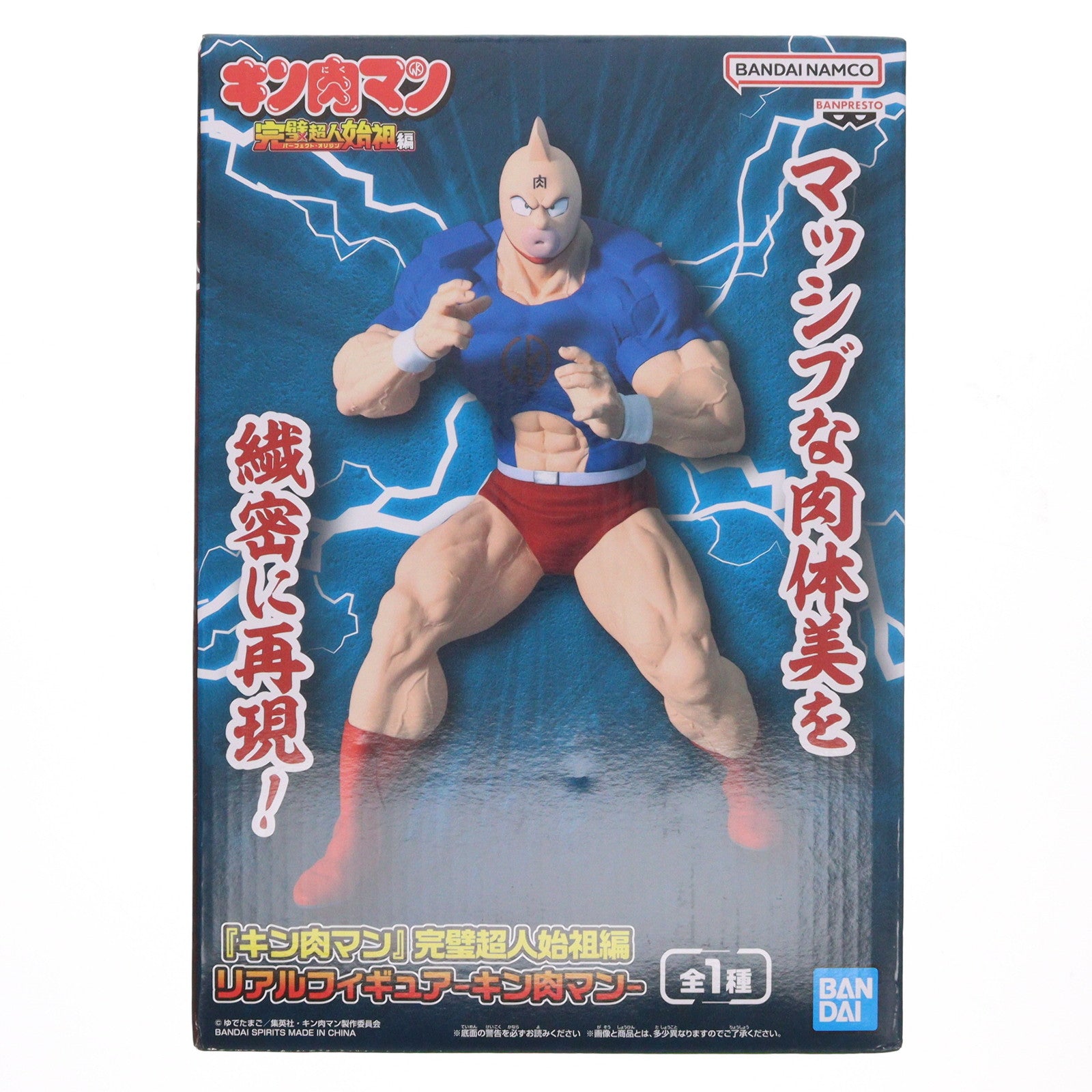 【中古即納】[FIG] キン肉マン 『キン肉マン』完璧超人始祖編 リアルフィギュア-キン肉マン- プライズ(2786912) バンプレスト(20250715)