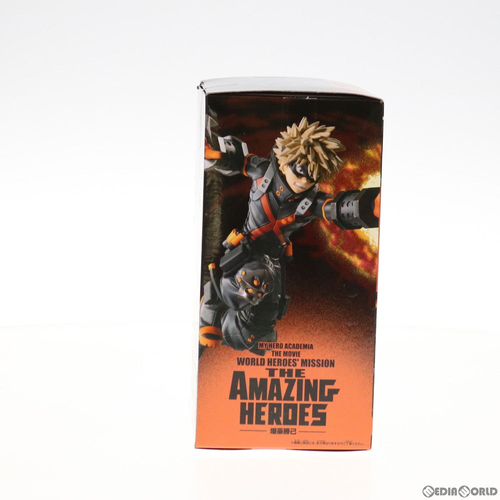 【中古即納】[FIG] 爆豪勝己(ばくごうかつき) 僕のヒーローアカデミア THE MOVIE ワールド ヒーローズ ミッション THE AMAZING HEROES-爆豪勝己- フィギュア プライズ(2575152) バンプレスト(20211020)