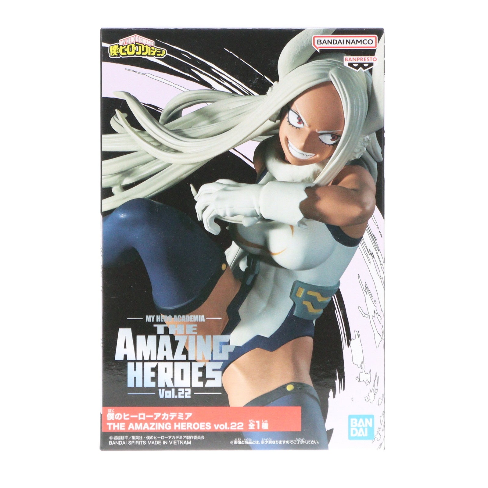 【中古即納】[FIG] ミルコ 僕のヒーローアカデミア THE AMAZING HEROES vol.22 フィギュア プライズ(2608641) バンプレスト(20221110)