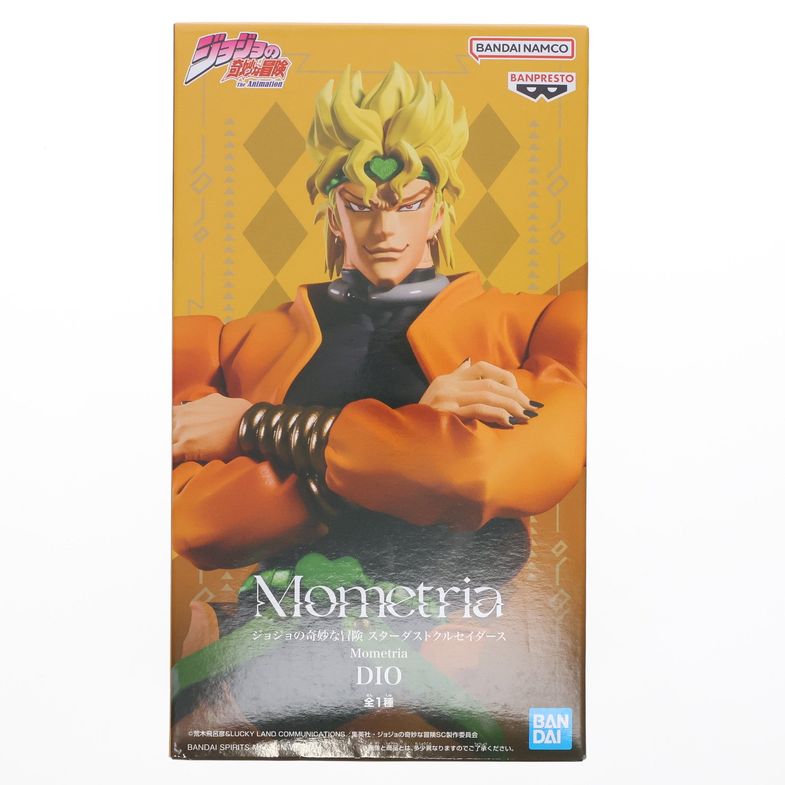 【中古即納】[FIG] DIO(ディオ) ジョジョの奇妙な冒険 第三部 スターダストクルセイダース Mometria DIO フィギュア プライズ(2778340) バンプレスト(20251028)