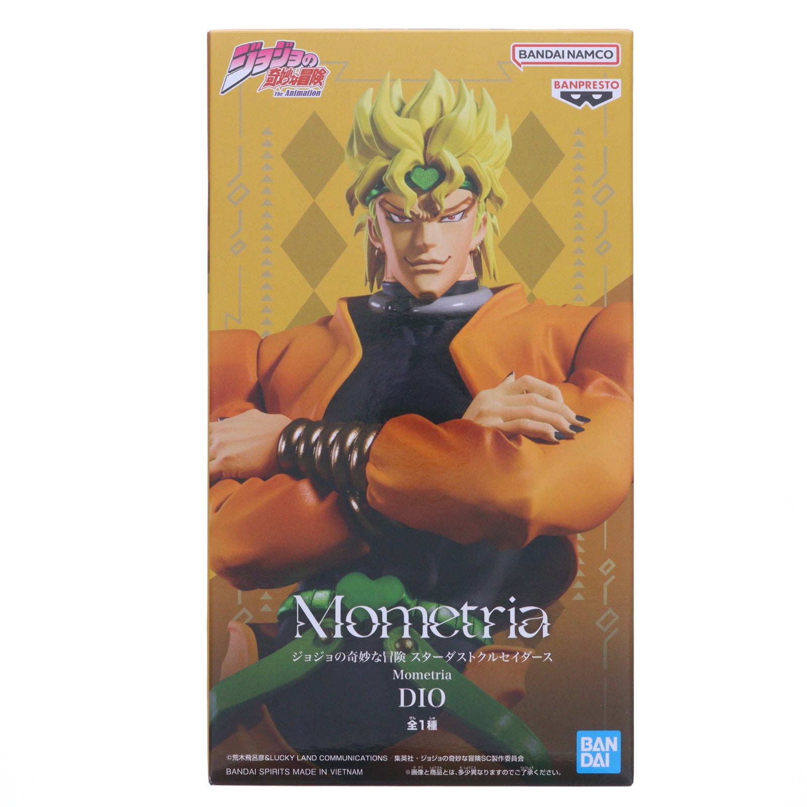 【中古即納】[FIG] DIO(ディオ) ジョジョの奇妙な冒険 第三部 スターダストクルセイダース Mometria DIO フィギュア プライズ(2778340) バンプレスト(20251028)