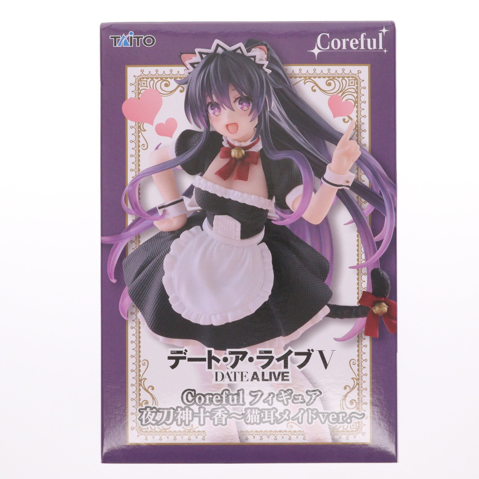 【中古即納】[FIG] 夜刀神十香(やとがみとおか) デート・ア・ライブV Coreful フィギュア 夜刀神十香～猫耳メイドver.～ プライズ(451950300) タイトー(20251031)