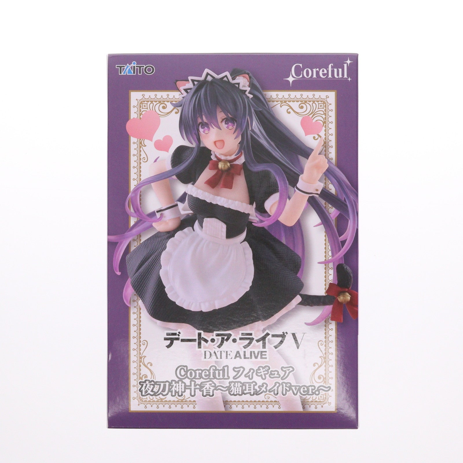 【中古即納】[FIG] 夜刀神十香(やとがみとおか) デート・ア・ライブV Coreful フィギュア 夜刀神十香～猫耳メイドver.～ プライズ(451950300) タイトー(20251031)