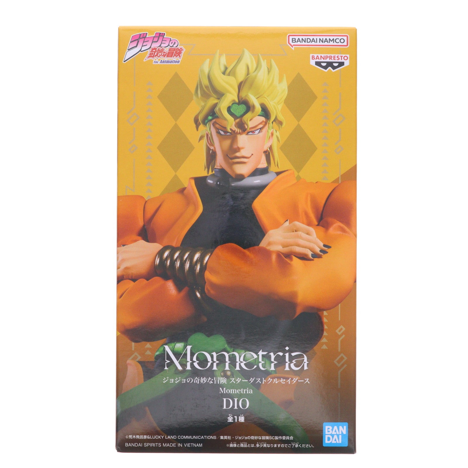 【中古即納】[FIG] DIO(ディオ) ジョジョの奇妙な冒険 第三部 スターダストクルセイダース Mometria DIO フィギュア プライズ(2778340) バンプレスト(20251028)