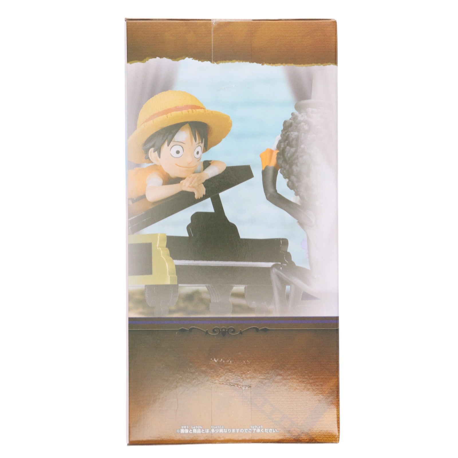 【中古即納】[FIG] モンキー・D・ルフィ&ブルック ワンピース ワールドコレクタブルフィギュア ログストーリーズ-モンキー・D・ルフィ&ブルック-「そうですか……!!! 彼は元気ですか………!!!」 ONE PIECE プライズ(2752954) バンプレスト(20250911)