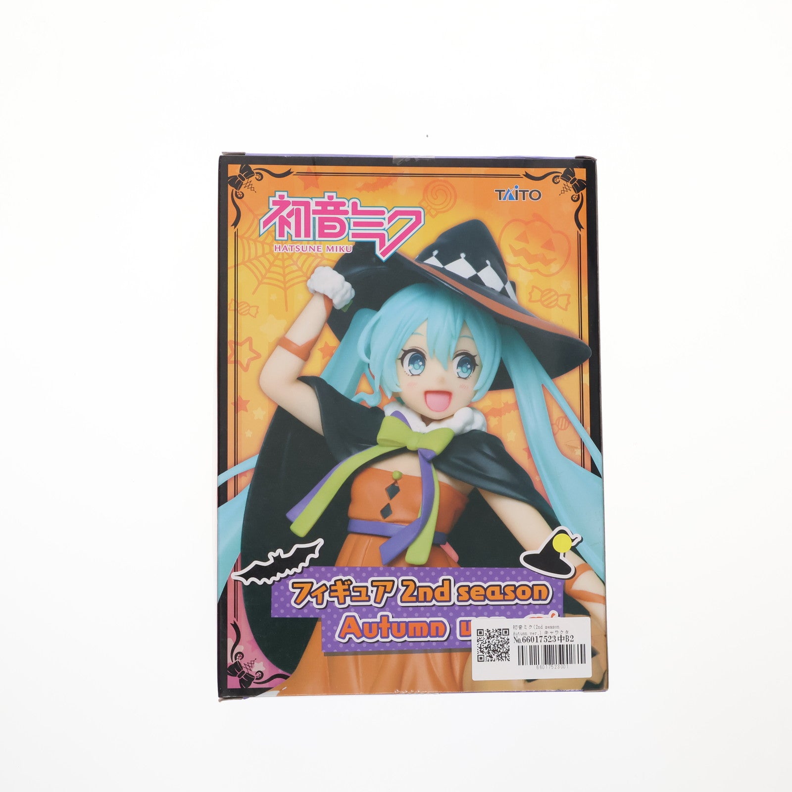 【中古即納】[FIG] 初音ミク(2nd season Autumn ver.) キャラクター・ボーカル・シリーズ01 初音ミク フィギュア プライズ(451071400) タイトー(20180910)