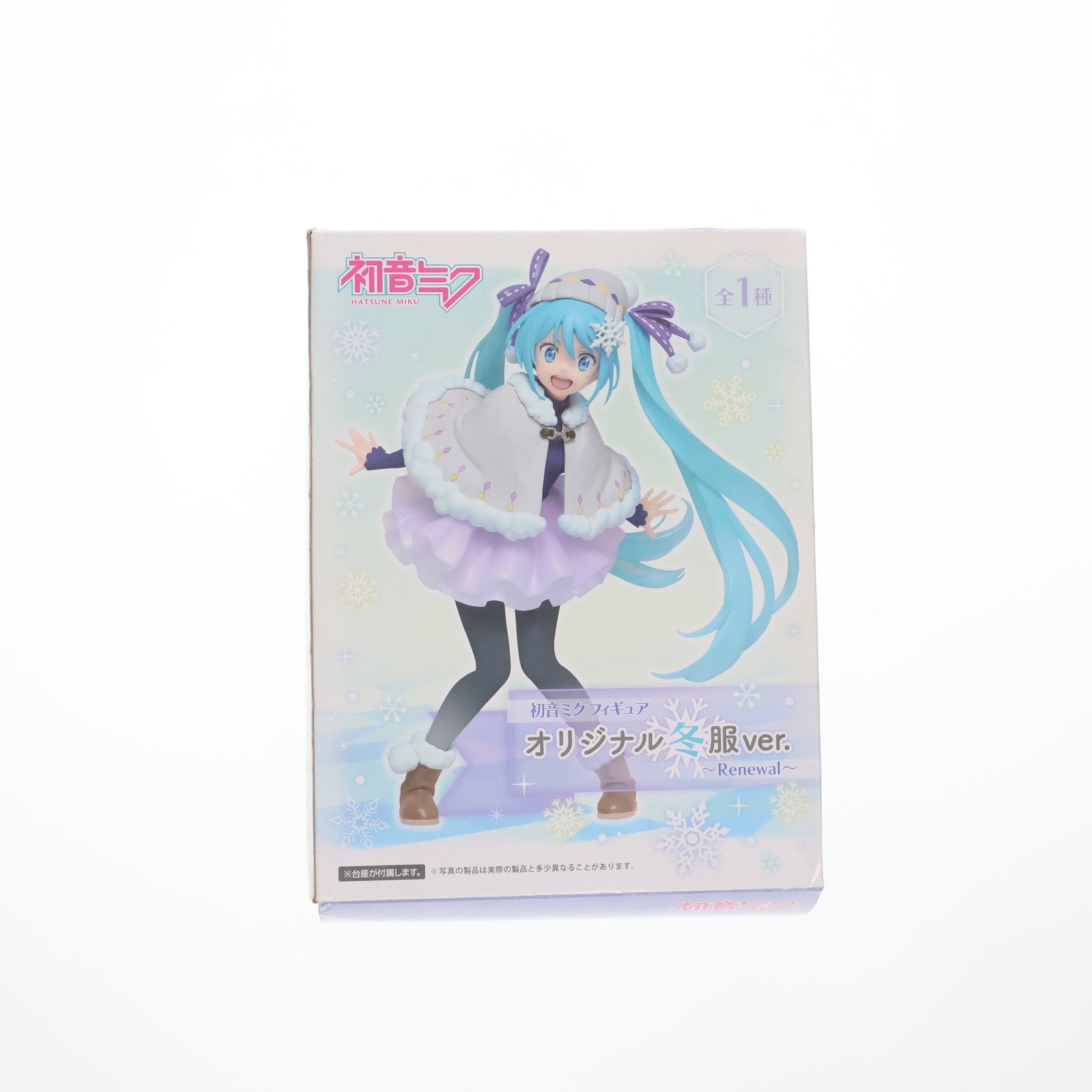 【中古即納】[FIG] 初音ミク フィギュア オリジナル冬服ver.～Renewal～ キャラクター・ボーカル・シリーズ01 初音ミク プライズ(451195000) タイトー(20200110)