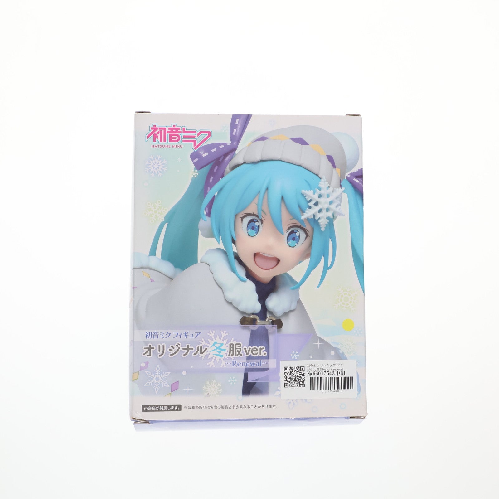 【中古即納】[FIG] 初音ミク フィギュア オリジナル冬服ver.～Renewal～ キャラクター・ボーカル・シリーズ01 初音ミク プライズ(451195000) タイトー(20200110)