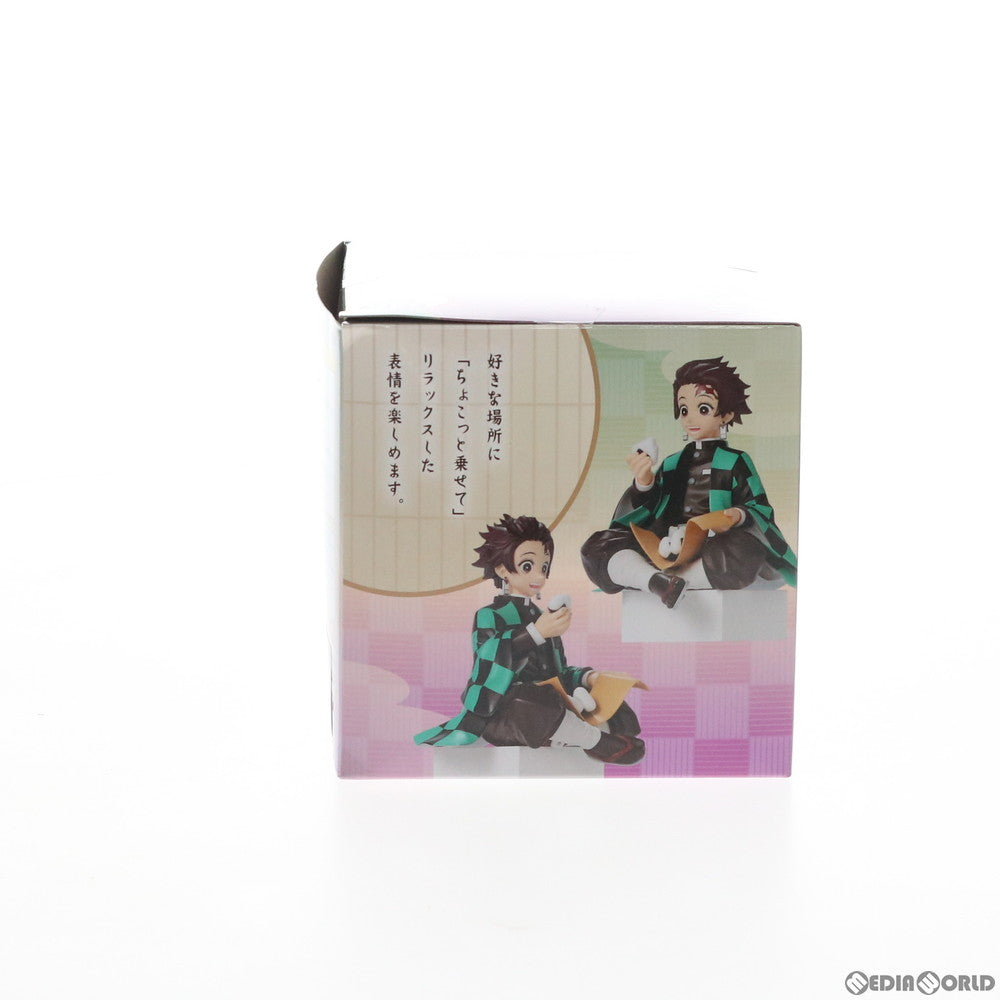 【中古即納】[FIG] 竈門炭治郎(かまどたんじろう) 鬼滅の刃 ちょこのせプレミアムフィギュア プライズ(1046140) セガ(20201130)