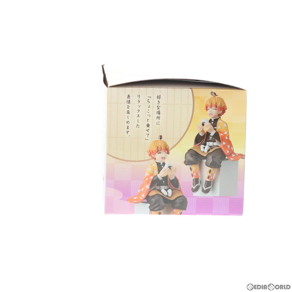 【中古即納】[FIG] 我妻善逸(あがつまぜんいつ) 鬼滅の刃 ちょこのせプレミアムフィギュア プライズ(1046639) セガ(20201220)