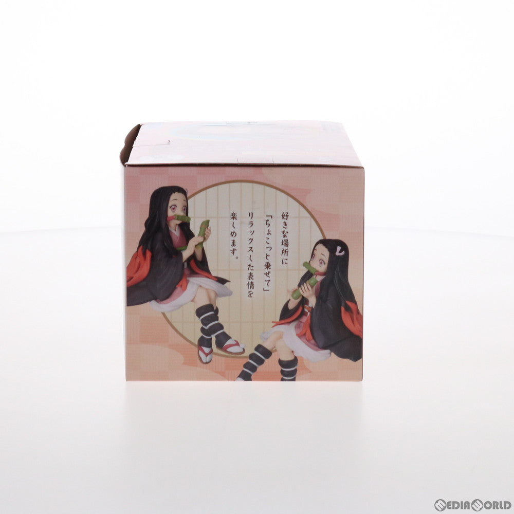 【中古即納】[FIG] 竈門禰豆子(かまどねずこ) 鬼滅の刃 プレミアムちょこのせフィギュア プライズ(1052903) セガ(20210731)
