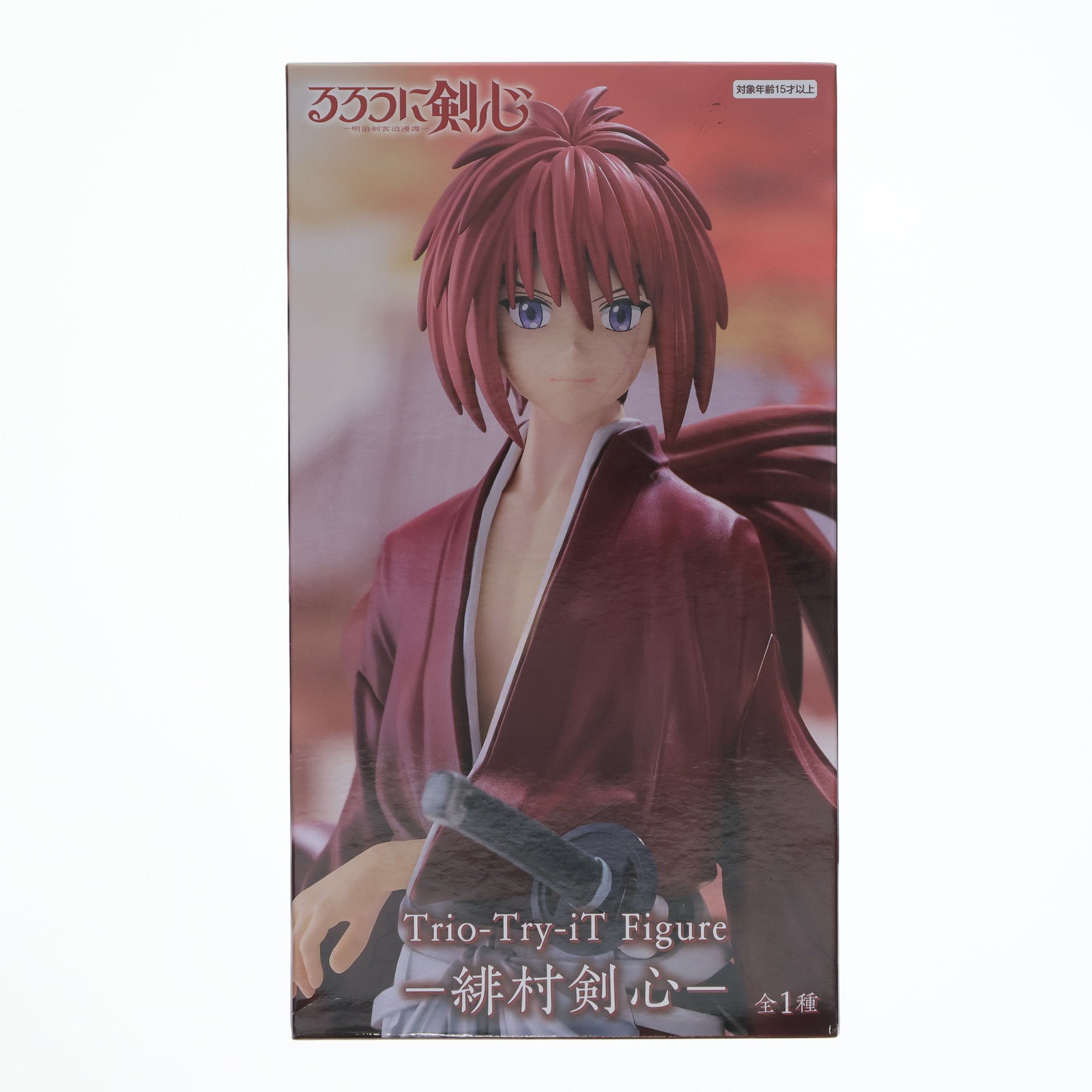 【中古即納】[FIG] 緋村剣心(ひむらけんしん) るろうに剣心 -明治剣客浪漫譚- Trio-Try-iT Figure-緋村剣心- フィギュア プライズ(AMU-PRZ18539) フリュー(20250626)