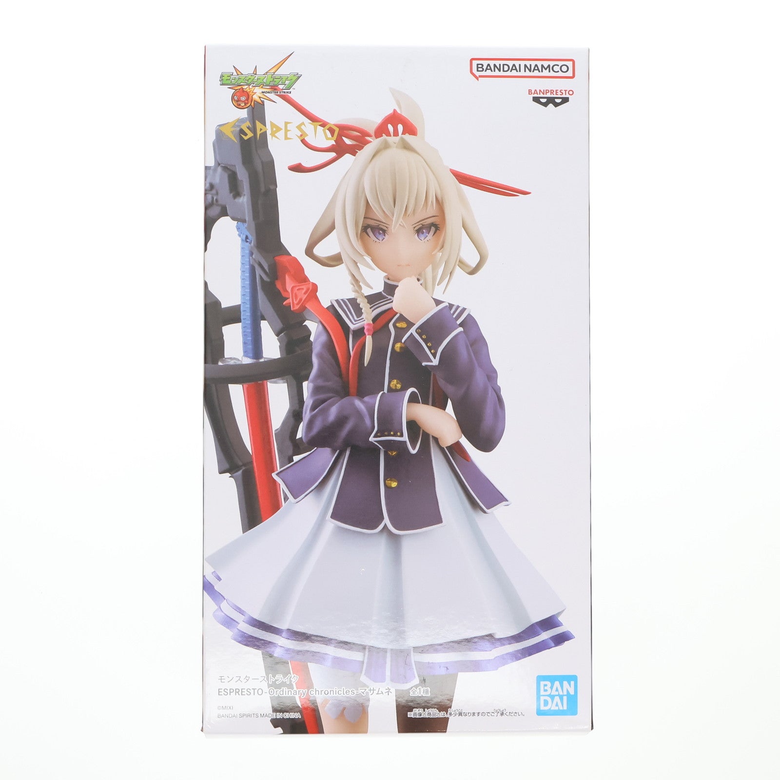 【中古即納】[FIG] ナムコ限定 マサムネ モンスターストライク ESPRESTO-Ordinary chronicles-マサムネ フィギュア プライズ バンプレスト(20251017)