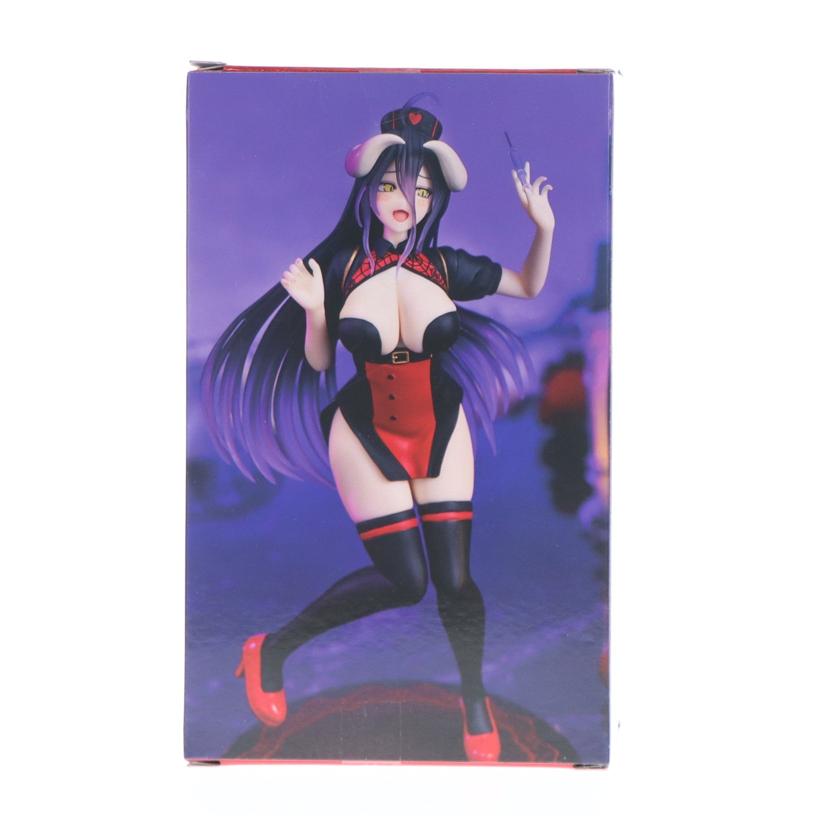 【中古即納】[FIG] アルベド オーバーロード Vivitフィギュア アルベド ブラックナースVer. プライズ(SS16368) システムサービス(20251106)