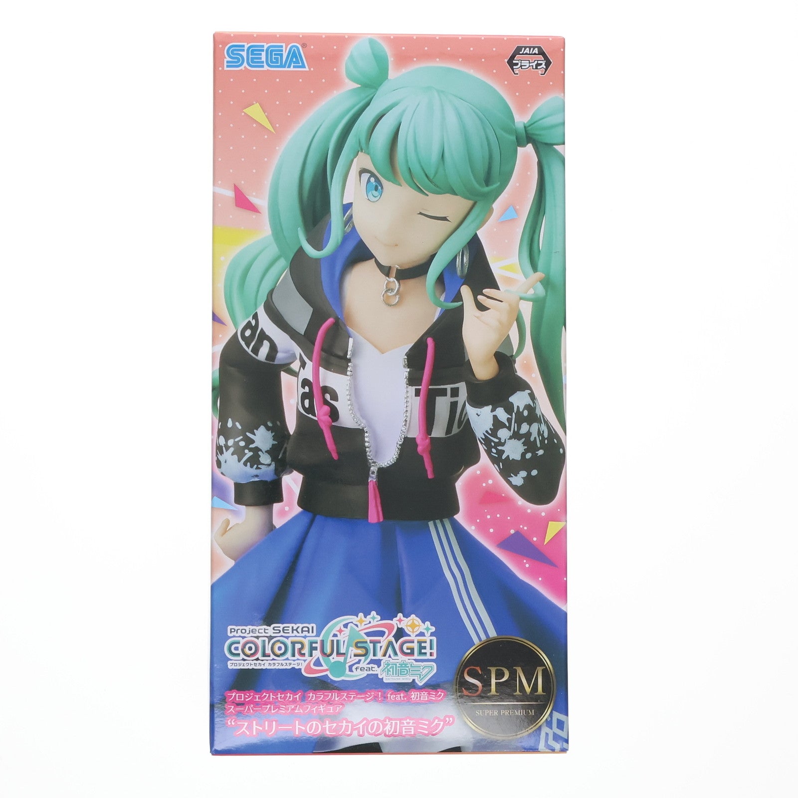 【中古即納】[FIG] ストリートのセカイの初音ミク プロジェクトセカイ カラフルステージ! feat.初音ミク スーパープレミアムフィギュア『ストリートのセカイの初音ミク』 プライズ(1068485) セガ(20220228)