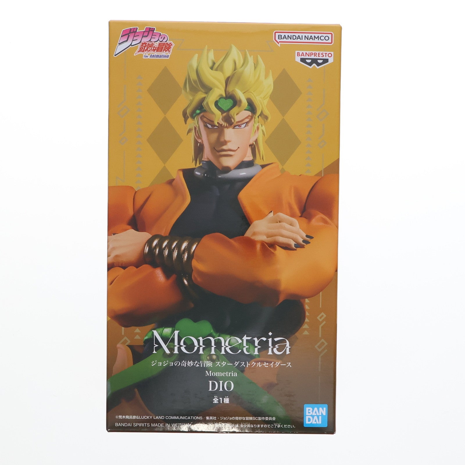 【中古即納】[FIG] DIO(ディオ) ジョジョの奇妙な冒険 第三部 スターダストクルセイダース Mometria DIO フィギュア プライズ(2778340) バンプレスト(20251028)
