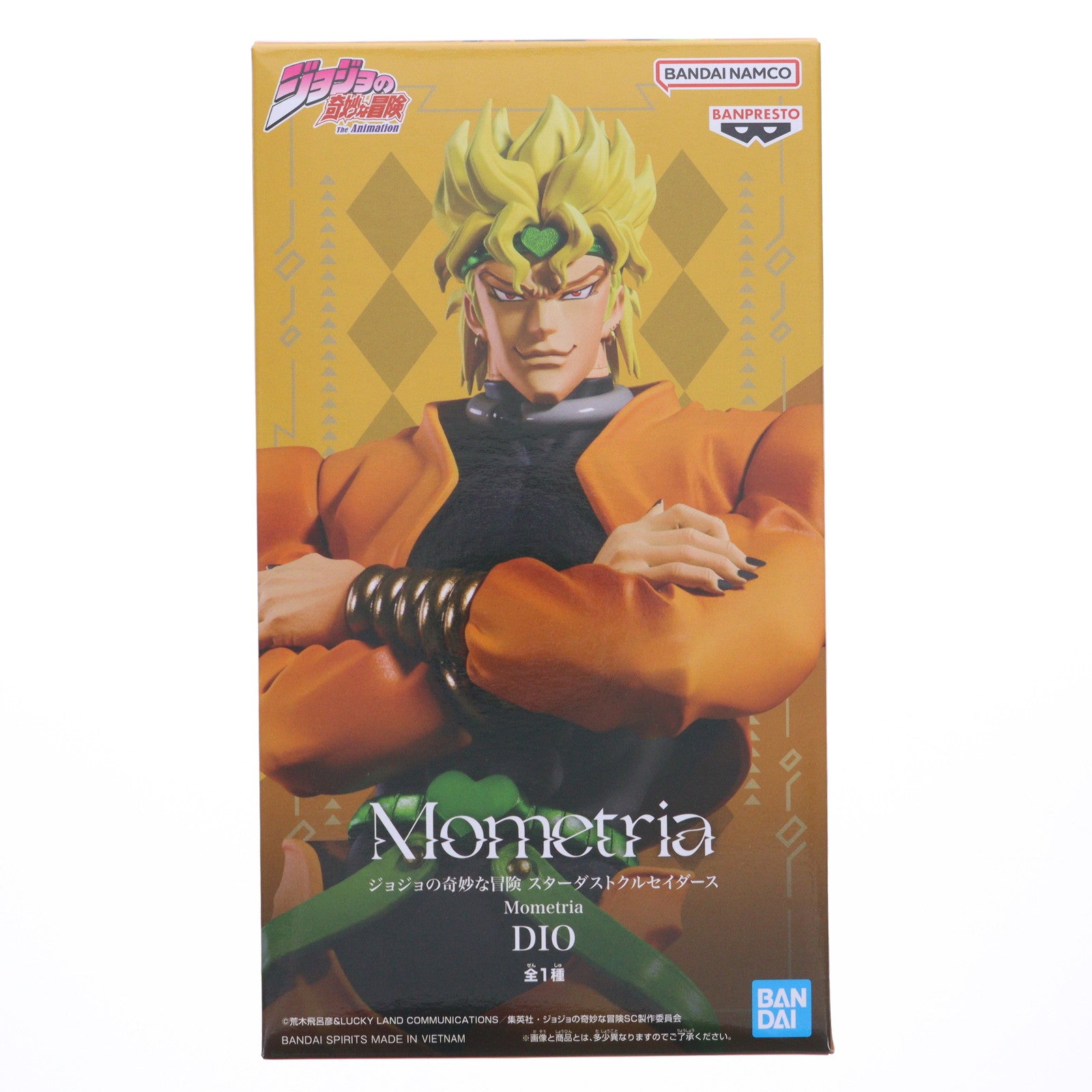 【中古即納】[FIG] DIO(ディオ) ジョジョの奇妙な冒険 第三部 スターダストクルセイダース Mometria DIO フィギュア プライズ(2778340) バンプレスト(20251028)