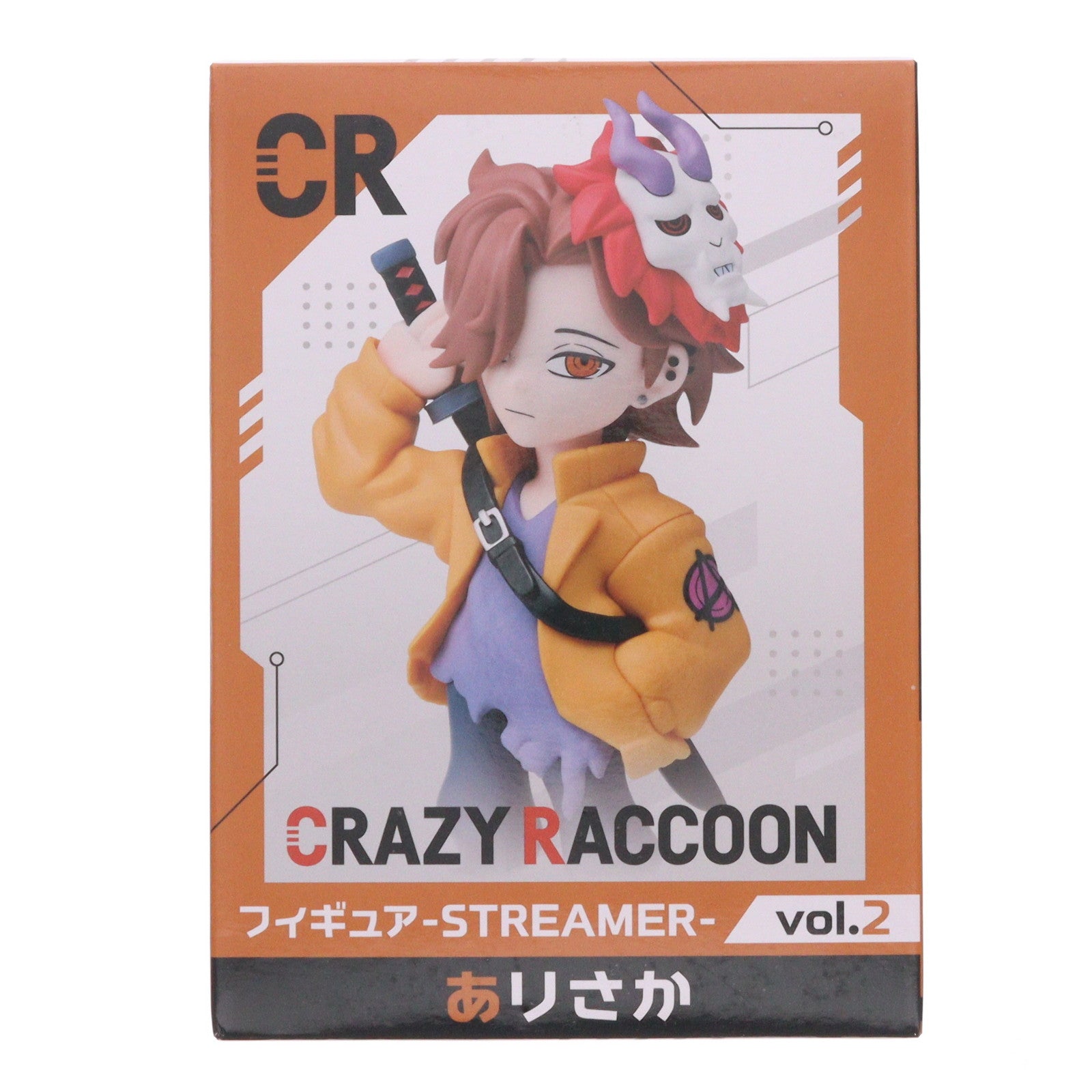 【中古即納】[FIG] GiGOグループ限定 ありさか Crazy Raccoon(クレイジーラクーン) フィギュア-STREAMER-Vol.2 ～GiGOグループのお店限定～ プライズ フクヤ(20251018)