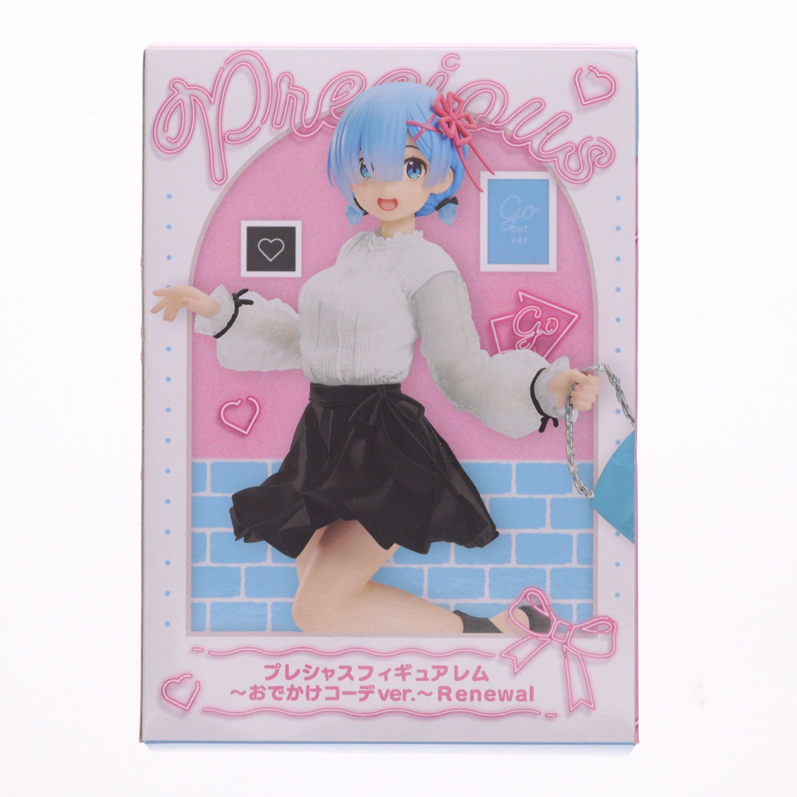 【中古即納】[FIG] レム Re:ゼロから始める異世界生活 プレシャスフィギュア レム～おでかけコーデver.～Renewal プライズ(451518700) タイトー(20221210)