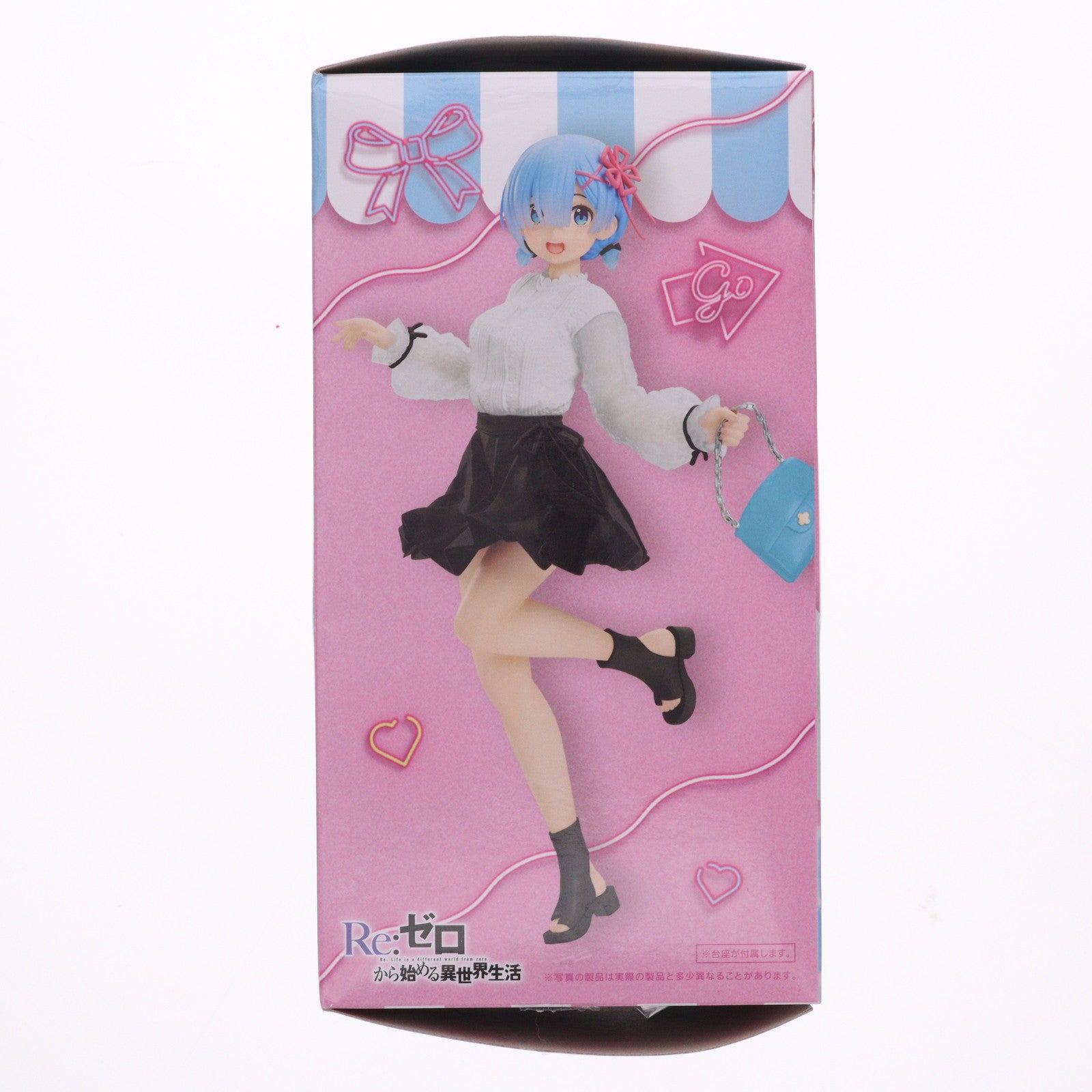 【中古即納】[FIG] レム Re:ゼロから始める異世界生活 プレシャスフィギュア レム～おでかけコーデver.～Renewal プライズ(451518700) タイトー(20221210)