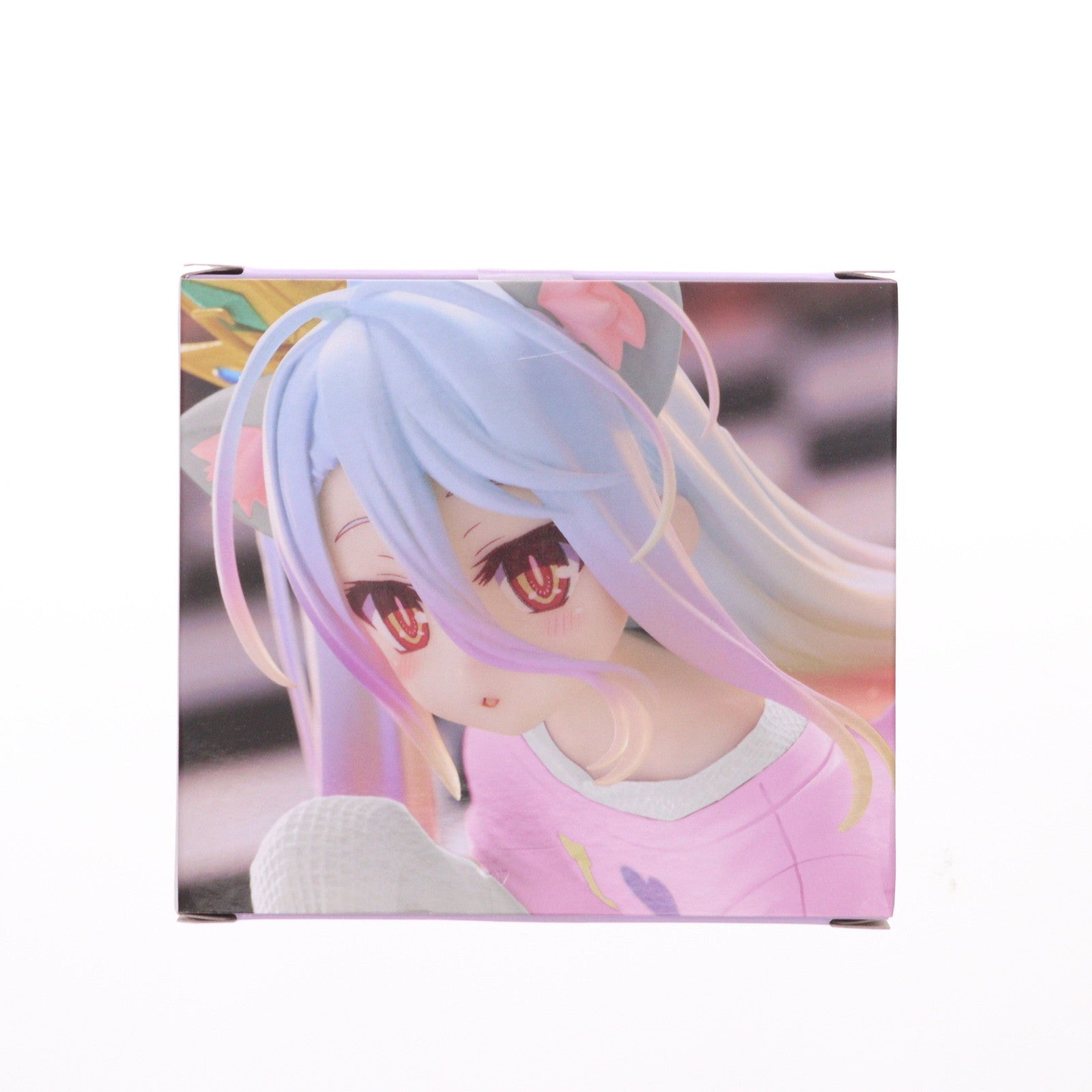 【中古即納】[FIG] 白(しろ) ノーゲーム・ノーライフ Desktop Cute フィギュア 白～猫耳シャツver.～Renewal プライズ(451957600) タイトー(20251120)