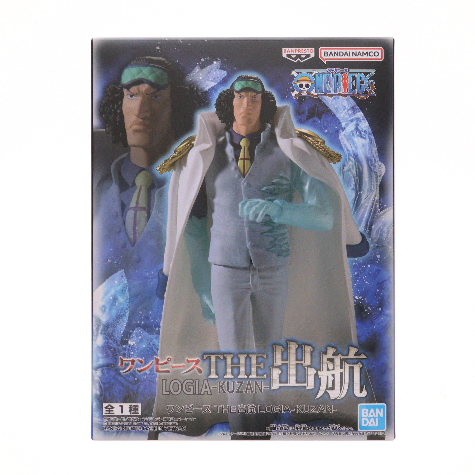 【中古即納】[FIG] クザン(青雉) ワンピース THE出航 LOGIA-KUZAN- ONE PIECE フィギュア プライズ(2776603) バンプレスト(20251113)