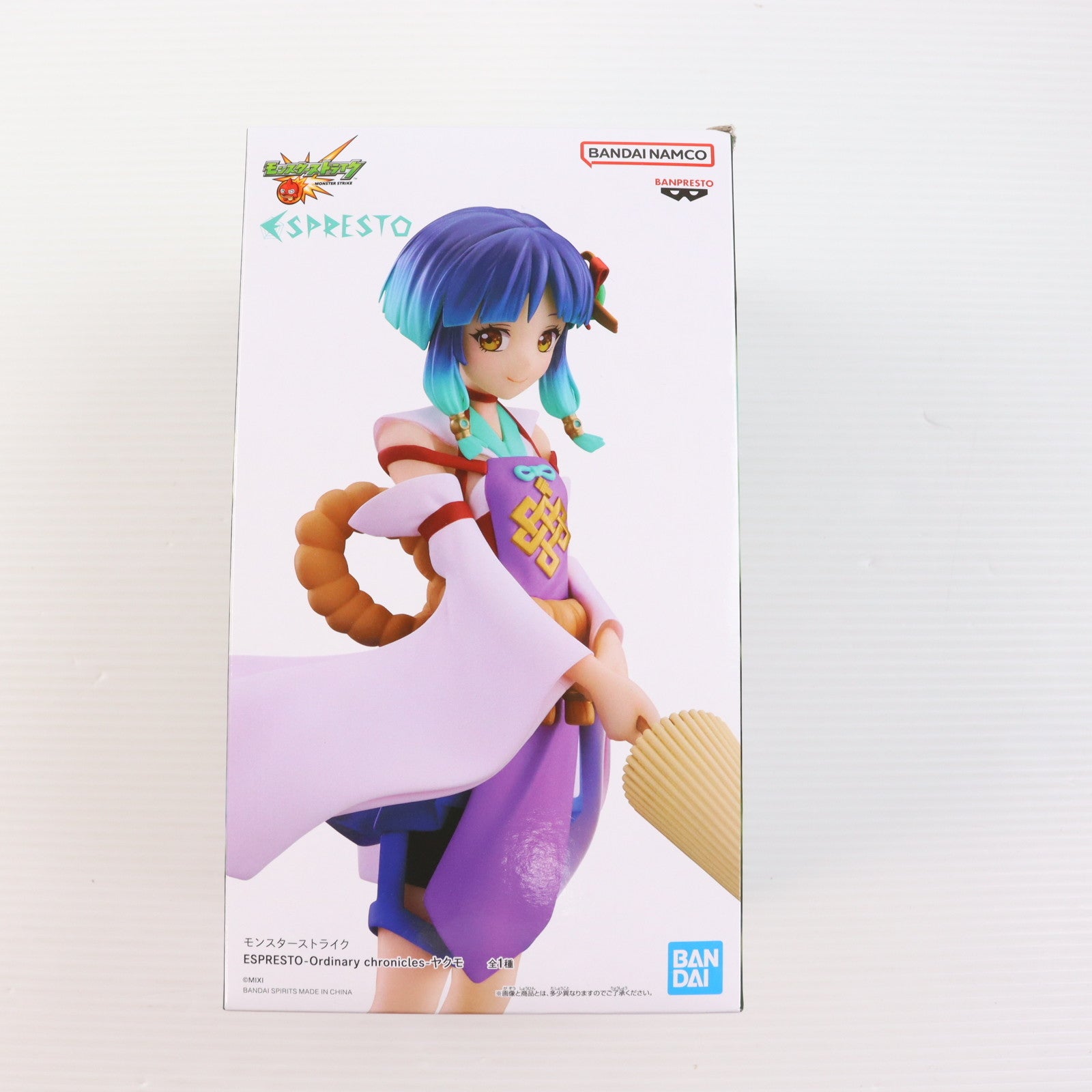 【中古即納】[FIG] ナムコ限定 ヤクモ モンスターストライク ESPRESTO-Ordinary chronicles-ヤクモ フィギュア プライズ バンプレスト(20251017)