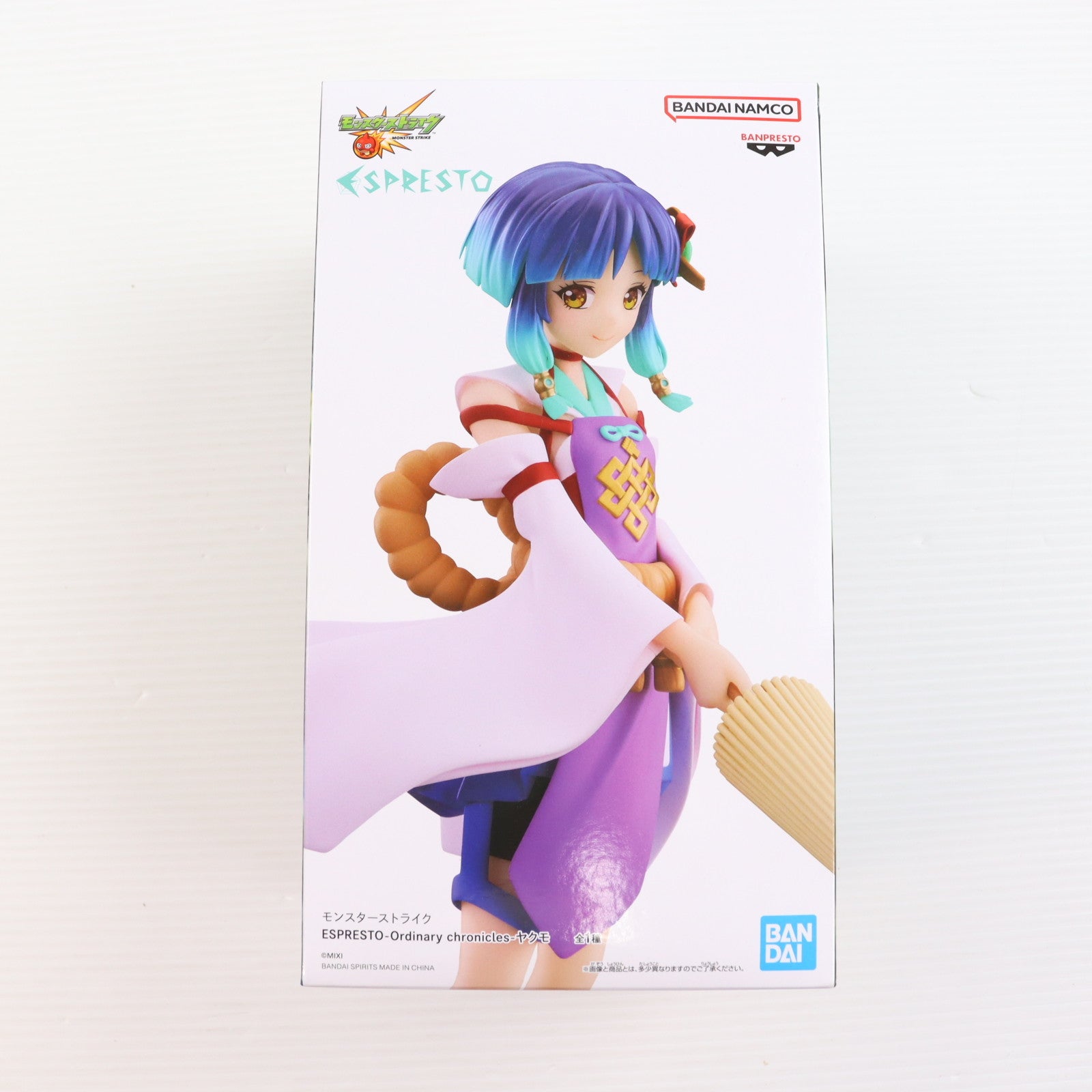 【中古即納】[FIG] ナムコ限定 ヤクモ モンスターストライク ESPRESTO-Ordinary chronicles-ヤクモ フィギュア プライズ バンプレスト(20251017)