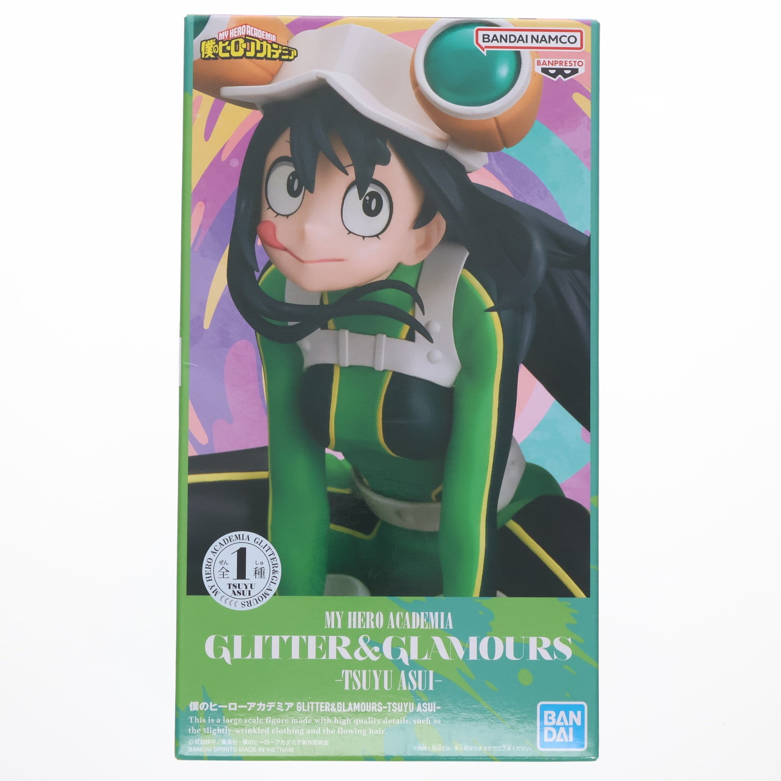 【中古即納】[FIG] 蛙吹梅雨(あすいつゆ) 僕のヒーローアカデミア GLITTER&GLAMOURS-TSUYU ASUI- フィギュア プライズ(2785110) バンプレスト(20251023)
