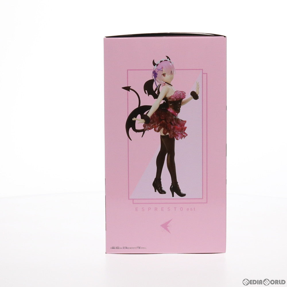 【中古即納】[FIG] ラム ESPRESTO est-Clear&Dressy-ラム Re:ゼロから始める異世界生活 フィギュア プライズ(2511218) バンプレスト(20210420)