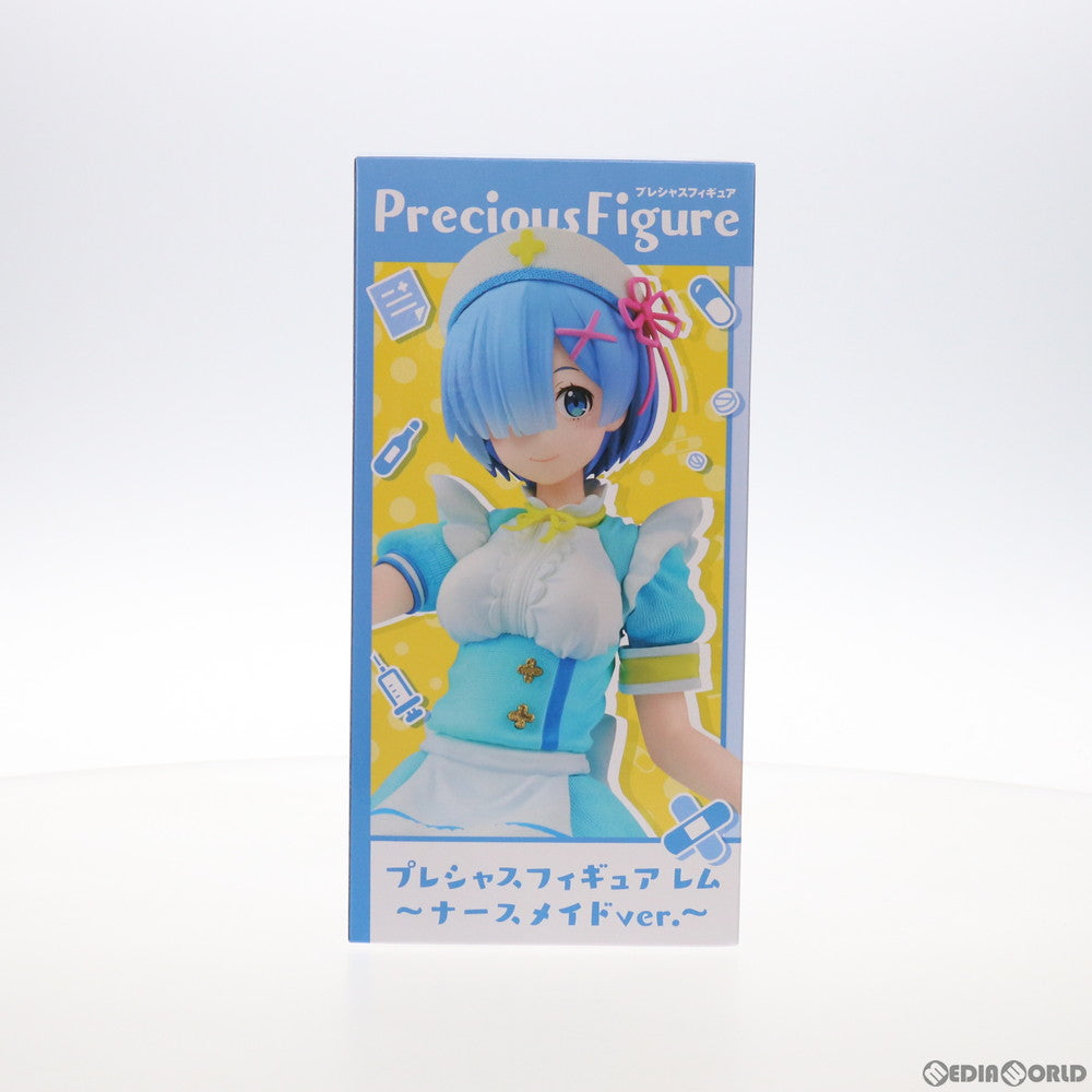【中古即納】[FIG] レム Re:ゼロから始める異世界生活 プレシャスフィギュア レム～ナースメイドver.～ プライズ(451313900/451377600) タイトー(20211020)