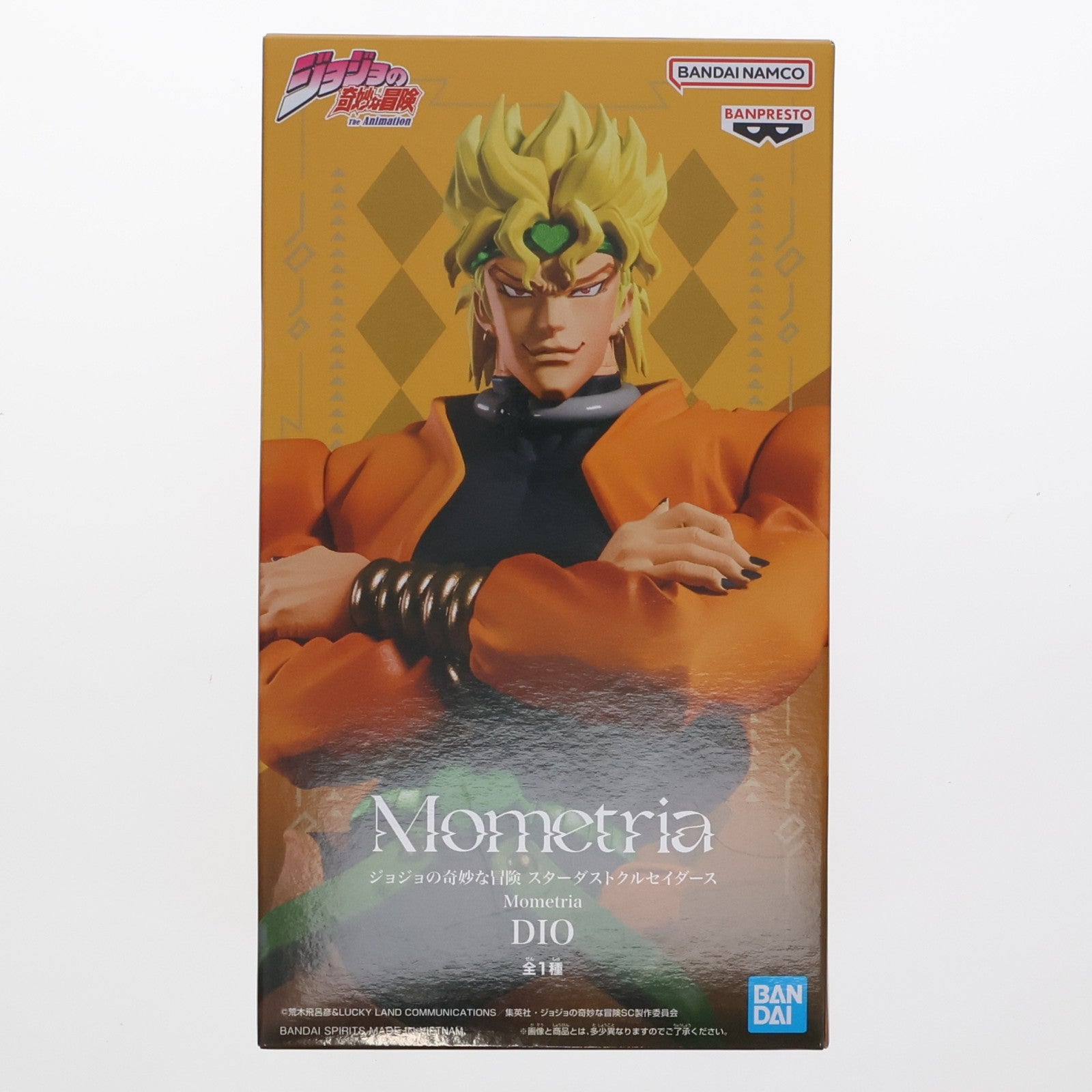 【中古即納】[FIG] DIO(ディオ) ジョジョの奇妙な冒険 第三部 スターダストクルセイダース Mometria DIO フィギュア プライズ(2778340) バンプレスト(20251028)