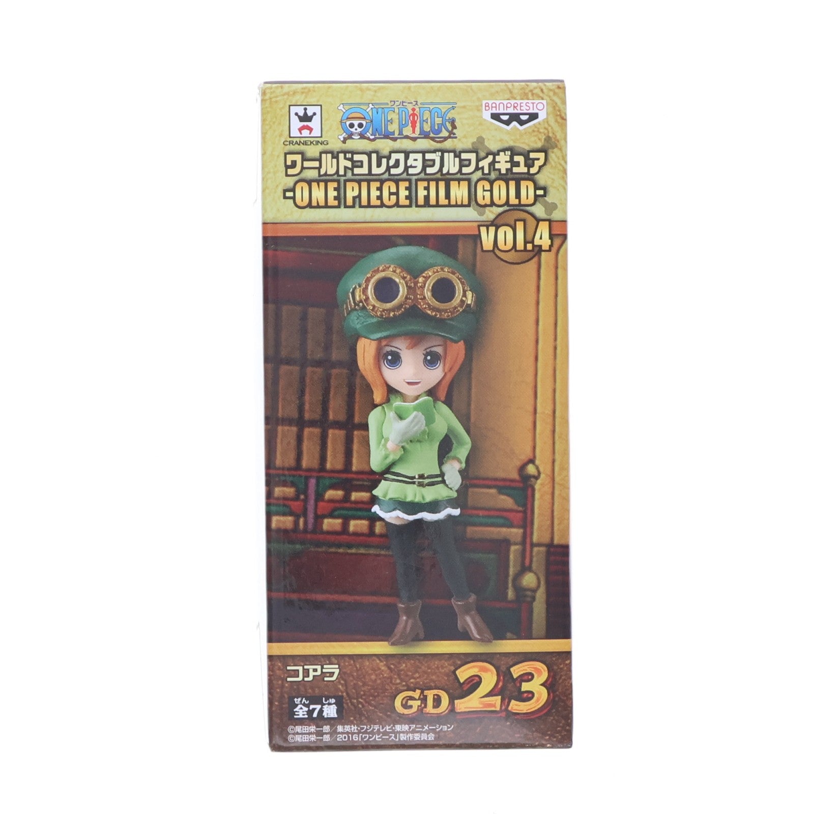 【中古即納】[FIG] コアラ ワンピース ワールドコレクタブルフィギュア～ONE PIECE FILM GOLD～vol.4 プライズ(36620) バンプレスト(20160820)
