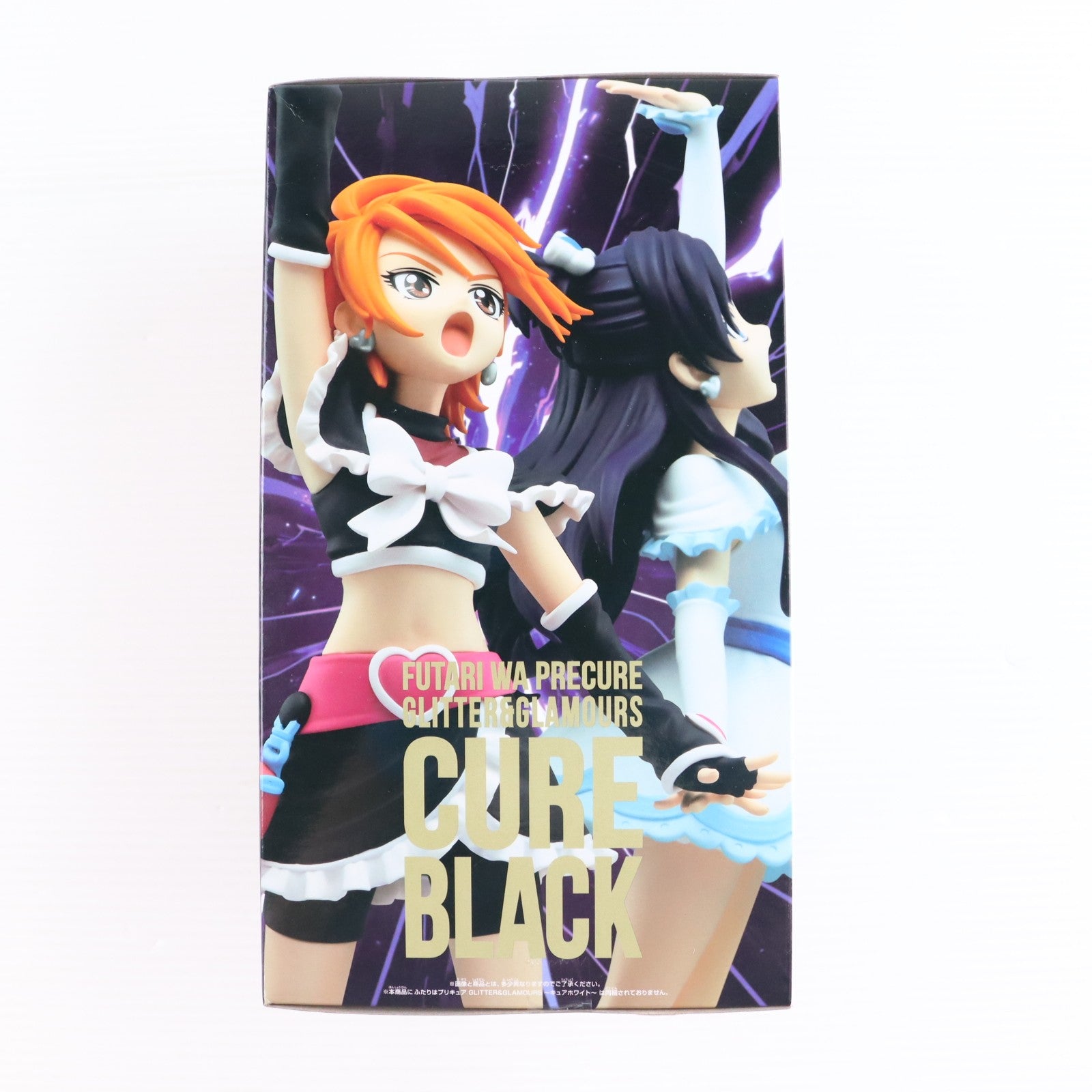 【中古即納】[FIG] キュアブラック ふたりはプリキュア GLITTER&GLAMOURS～キュアブラック～ フィギュア プライズ(2786850) バンプレスト(20251127)