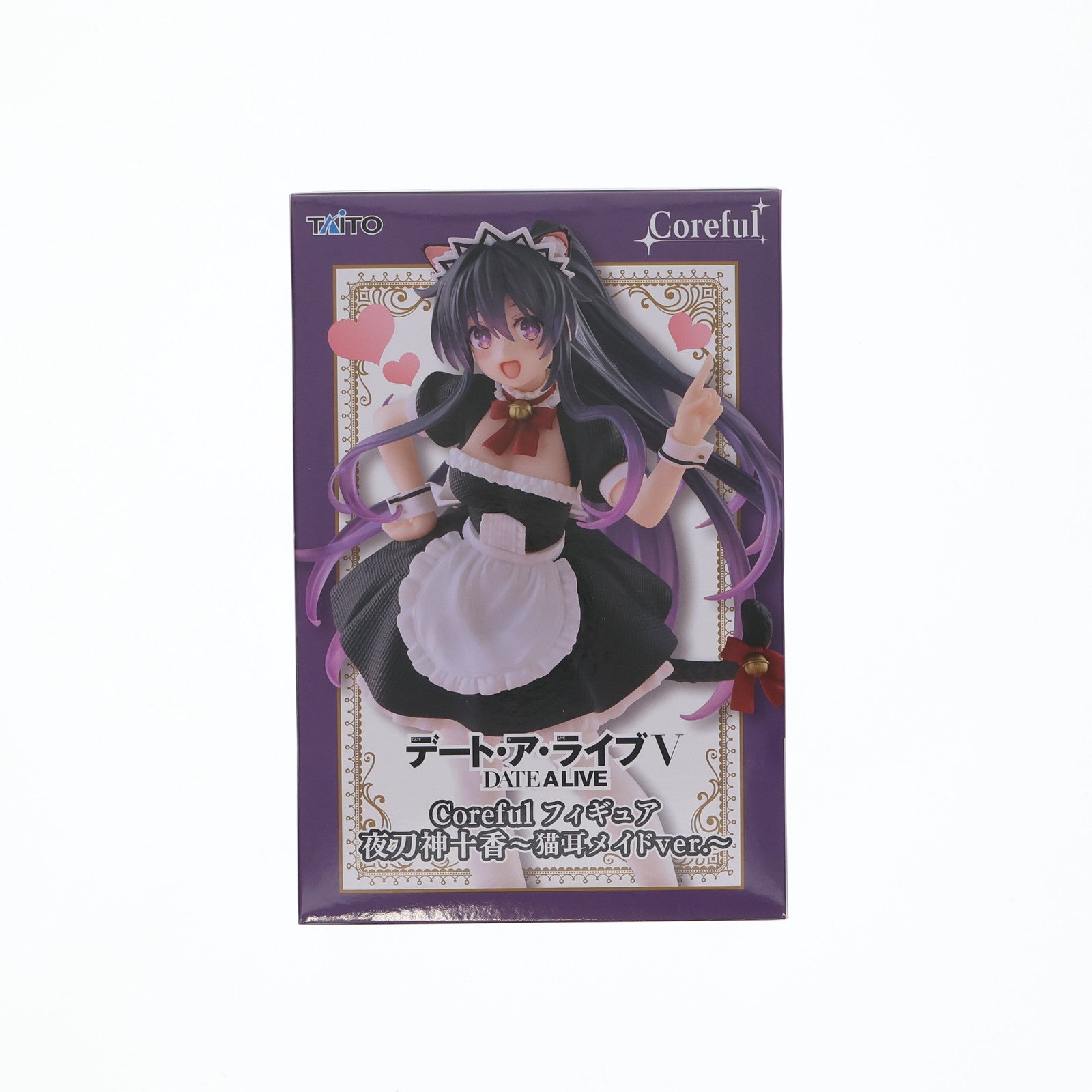 【中古即納】[FIG] 夜刀神十香(やとがみとおか) デート・ア・ライブV Coreful フィギュア 夜刀神十香～猫耳メイドver.～ プライズ(451950300) タイトー(20251031)